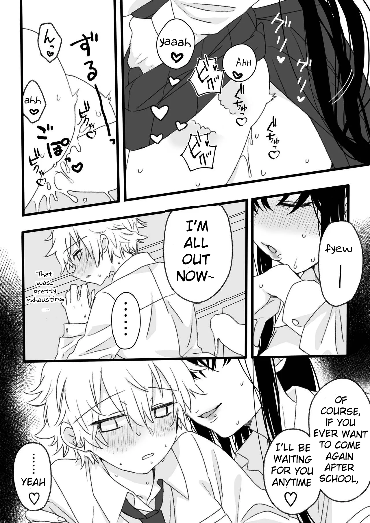 [TriangleMonster]Futanari Joshi to Hatsu Ecchi Shimashita[English] [MTL] Page 29