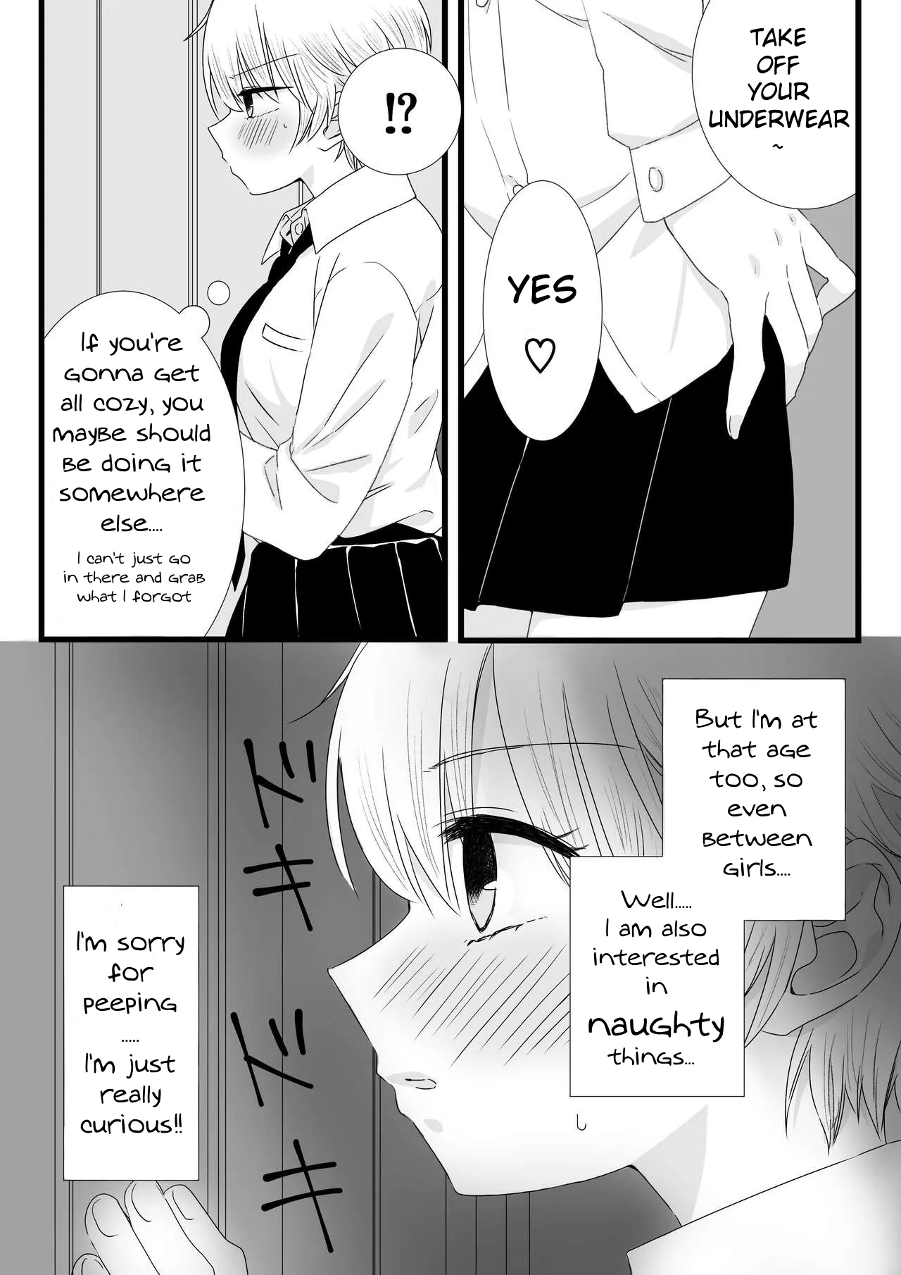 [TriangleMonster]Futanari Joshi to Hatsu Ecchi Shimashita[English] [MTL] Page 5