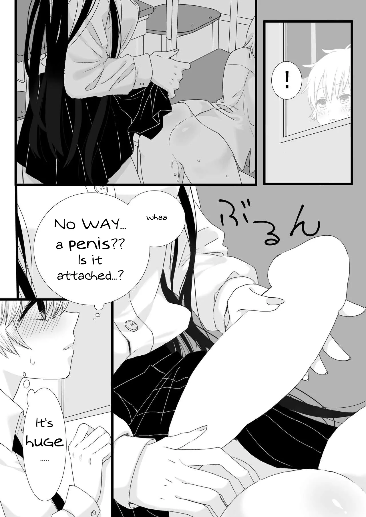 [TriangleMonster]Futanari Joshi to Hatsu Ecchi Shimashita[English] [MTL] Page 6