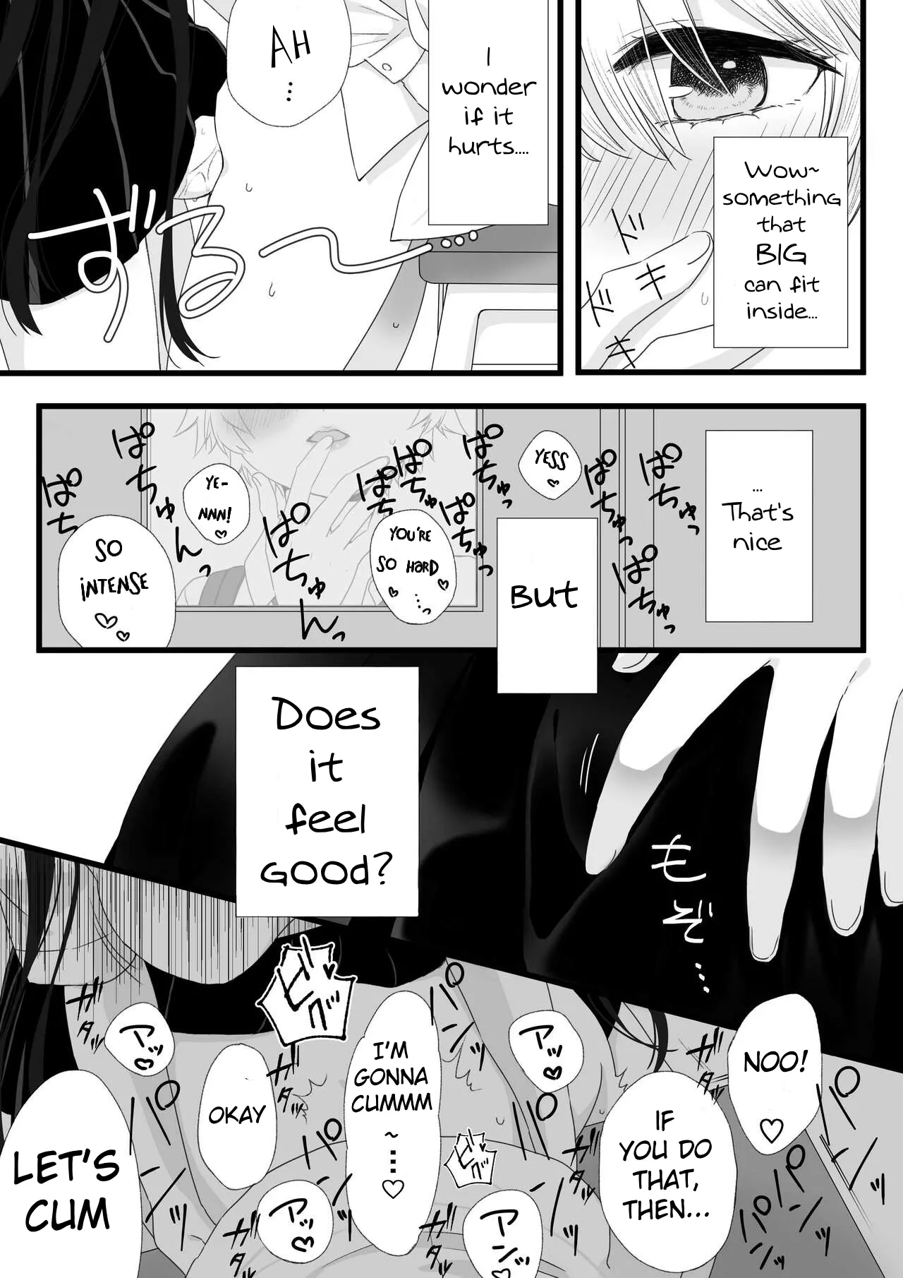 [TriangleMonster]Futanari Joshi to Hatsu Ecchi Shimashita[English] [MTL] Page 8