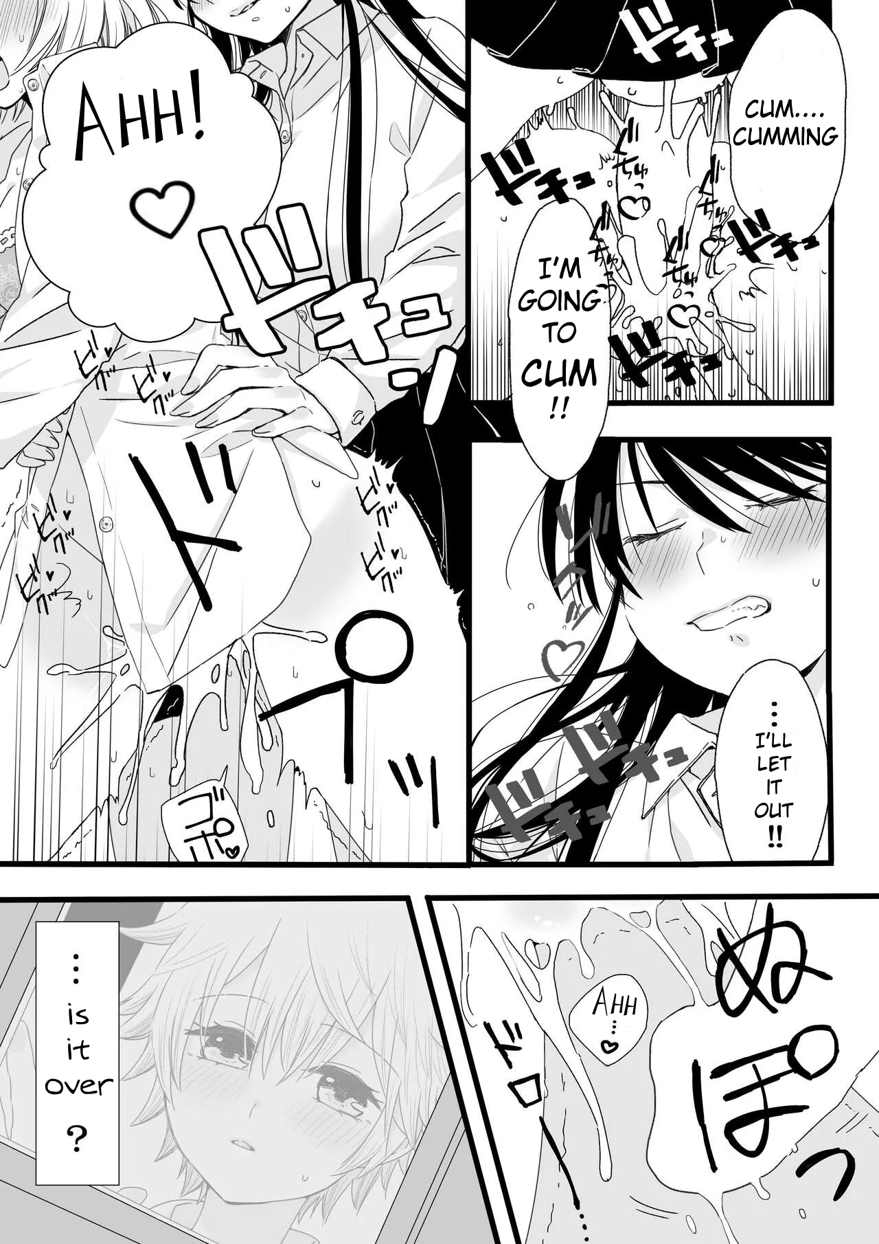 [TriangleMonster]Futanari Joshi to Hatsu Ecchi Shimashita[English] [MTL] Page 9