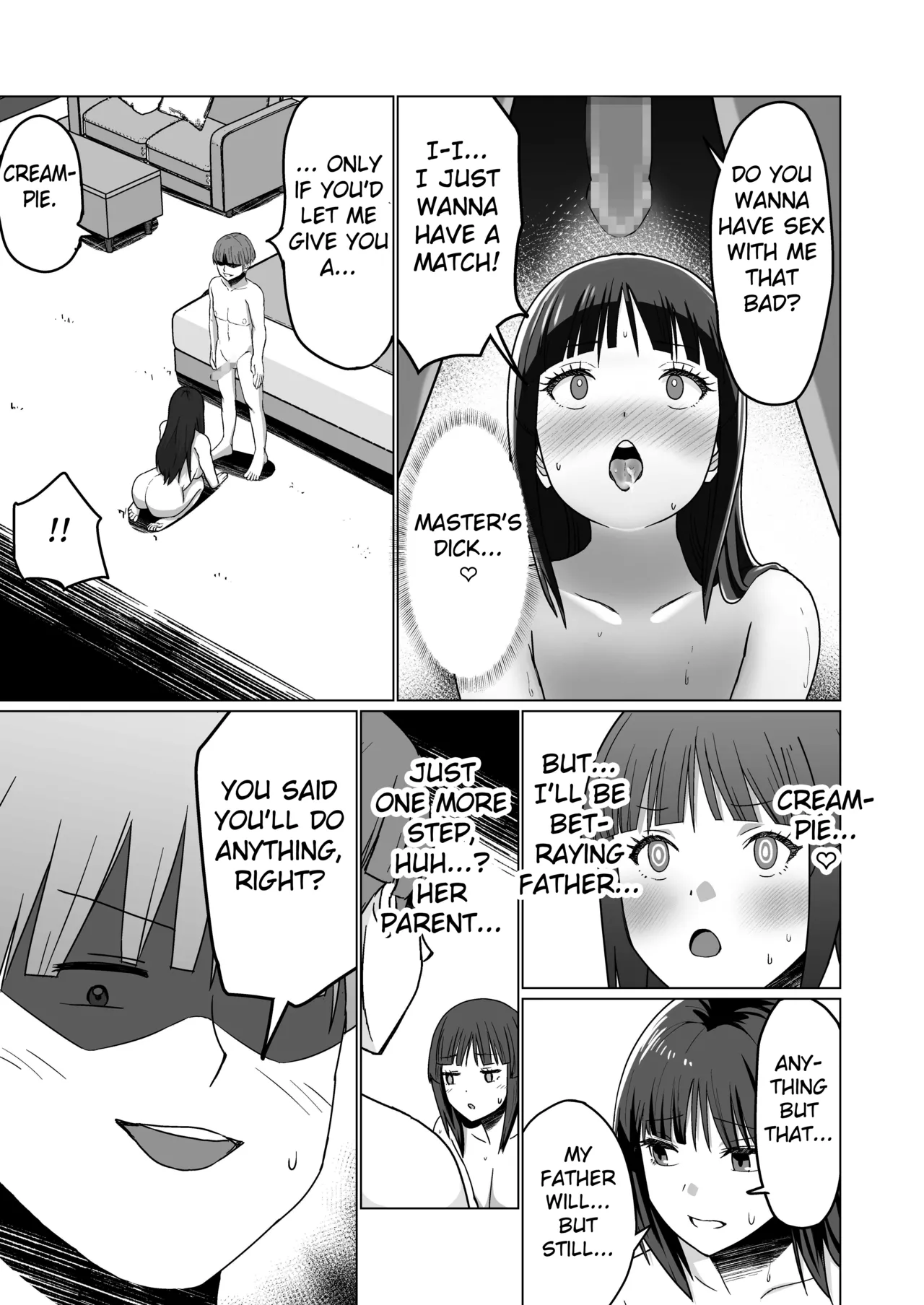 [Citrus]Okanemochi no Onnanoko o GET Shite Jibun Gonomi no Mesuinu ni Shitsukeru Hanashi.[English] [Fated Circle] Page 51