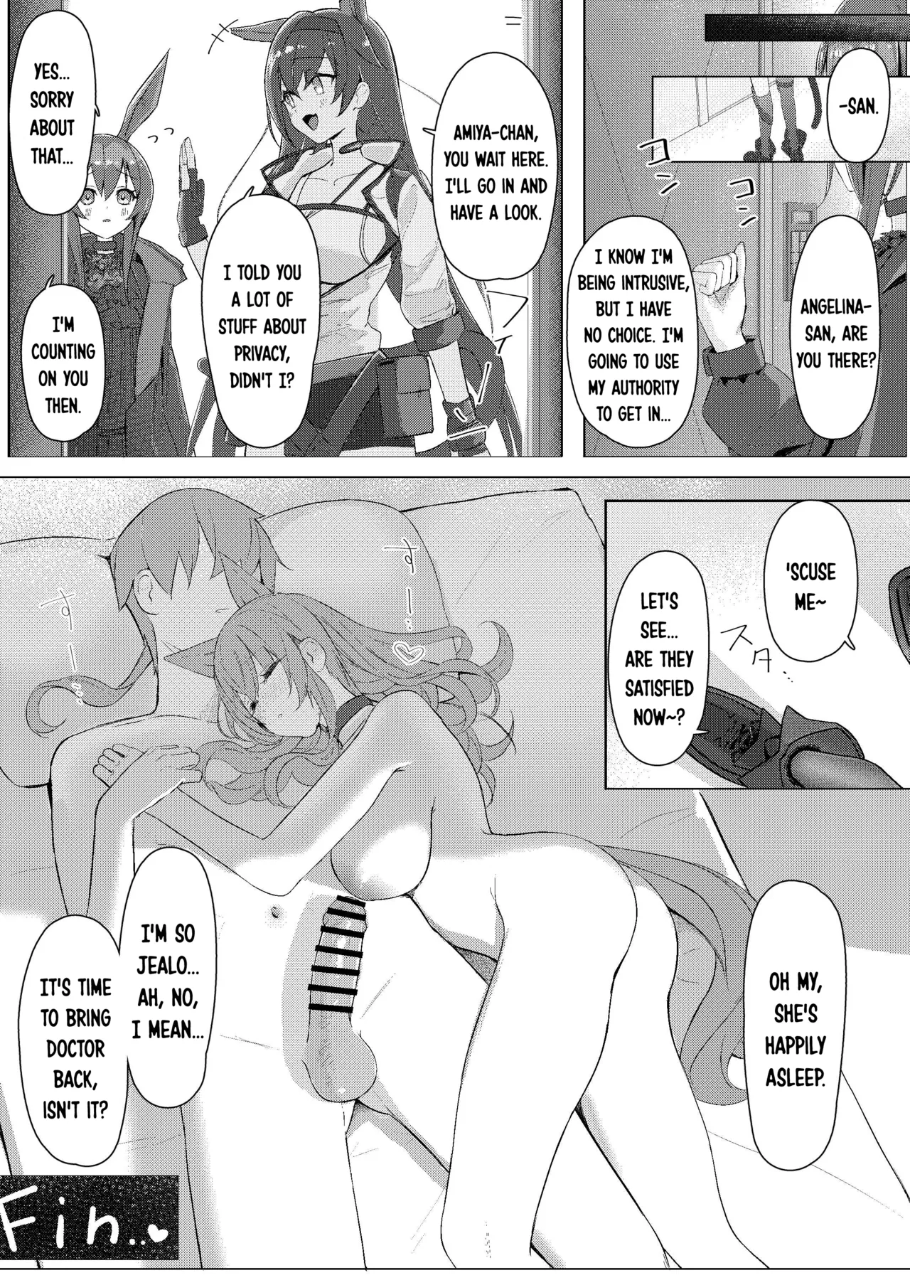[Neko no Youchuu Kansatsukai (Neko no Youchuu)]Angelina dolce(Arknights) [English] [DKKMD Translations] [Digital] Page 28
