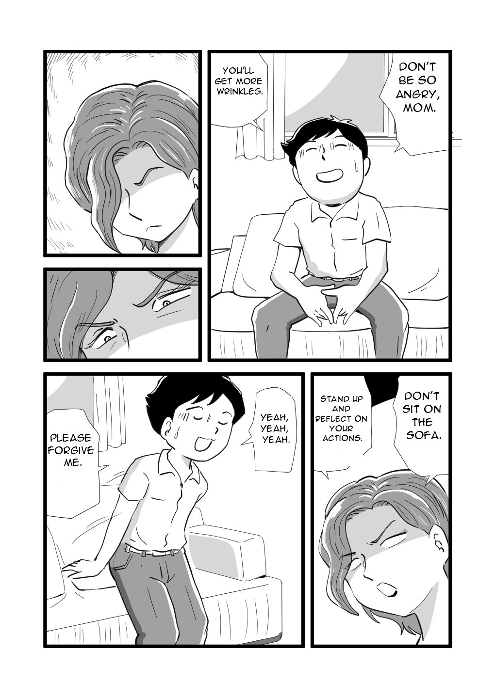 [Momoziri Hustle Dou]Kigen no Warui Haha wo Koufuku ni Saseta Musuko - The Son Who Made His Grumpy Mother Happy[English][DarklordMTLs] Page 10