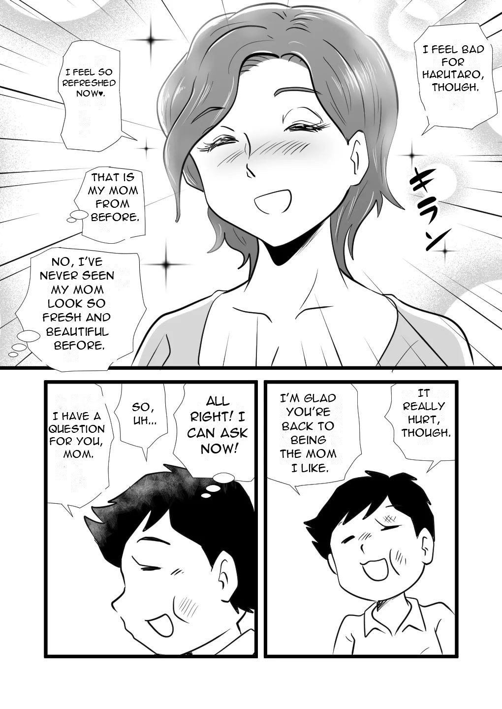 [Momoziri Hustle Dou]Kigen no Warui Haha wo Koufuku ni Saseta Musuko - The Son Who Made His Grumpy Mother Happy[English][DarklordMTLs] Page 19