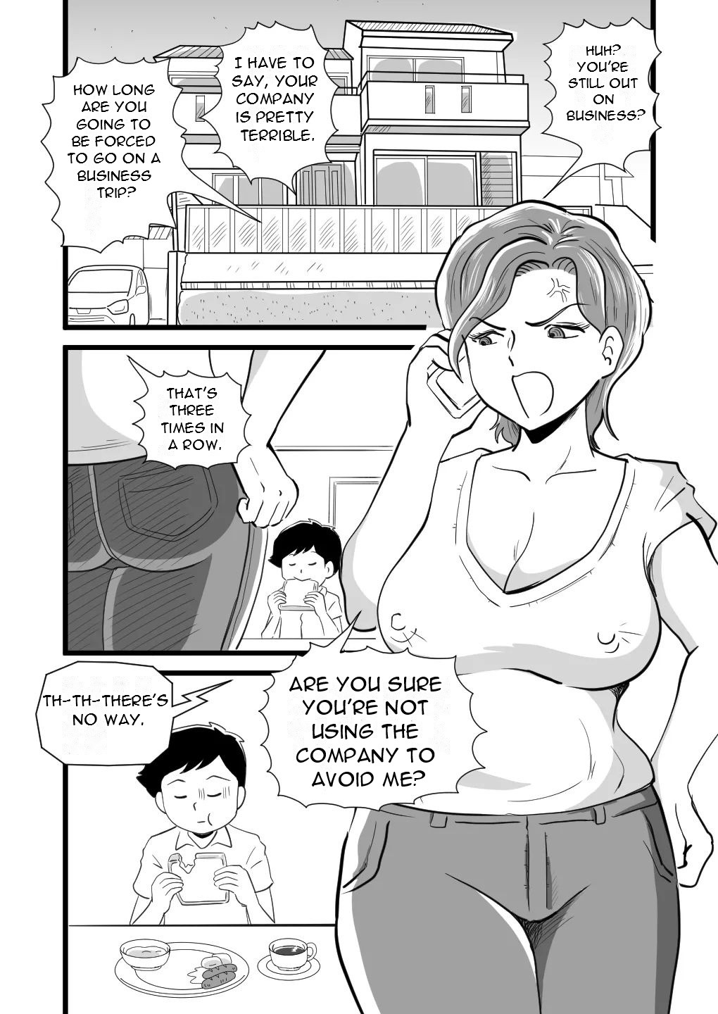 [Momoziri Hustle Dou]Kigen no Warui Haha wo Koufuku ni Saseta Musuko - The Son Who Made His Grumpy Mother Happy[English][DarklordMTLs] Page 4