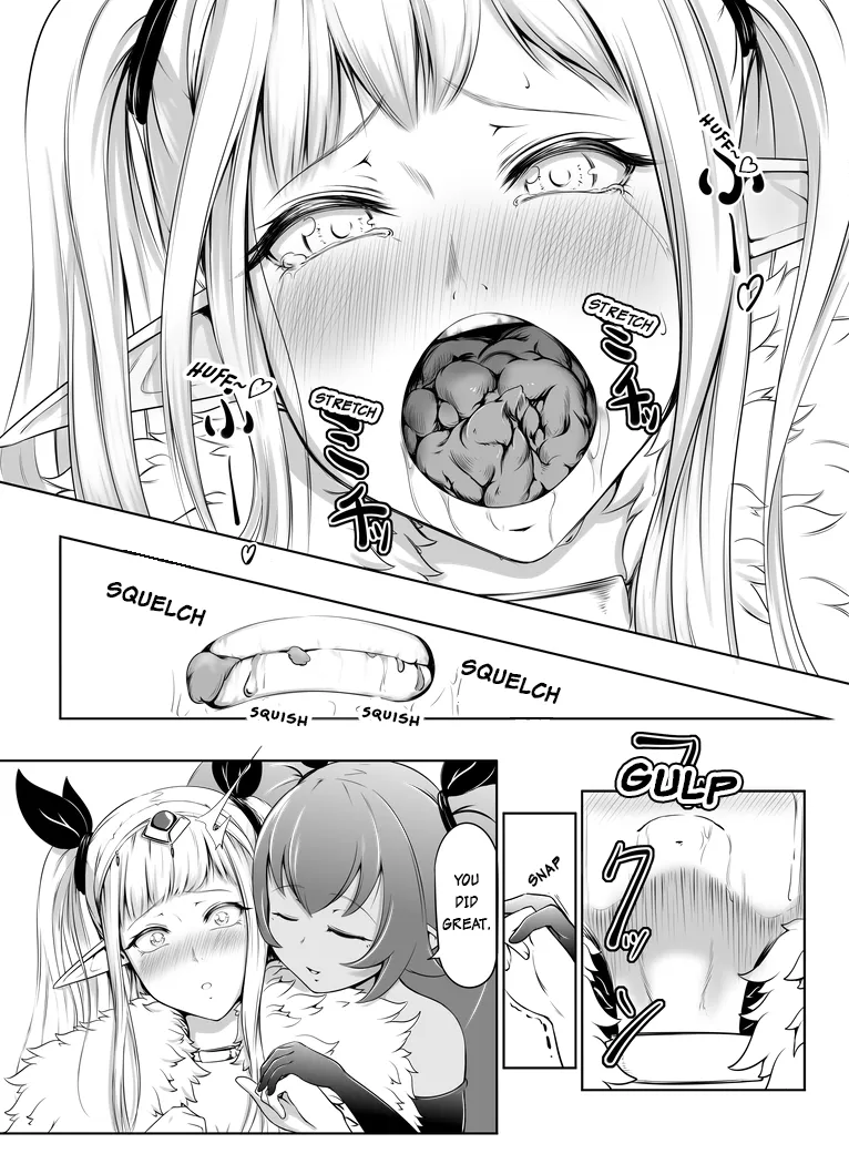 [Fahya]Succubus x Elf: Pleasure from Eating Poop ~Part 1~ Page 10