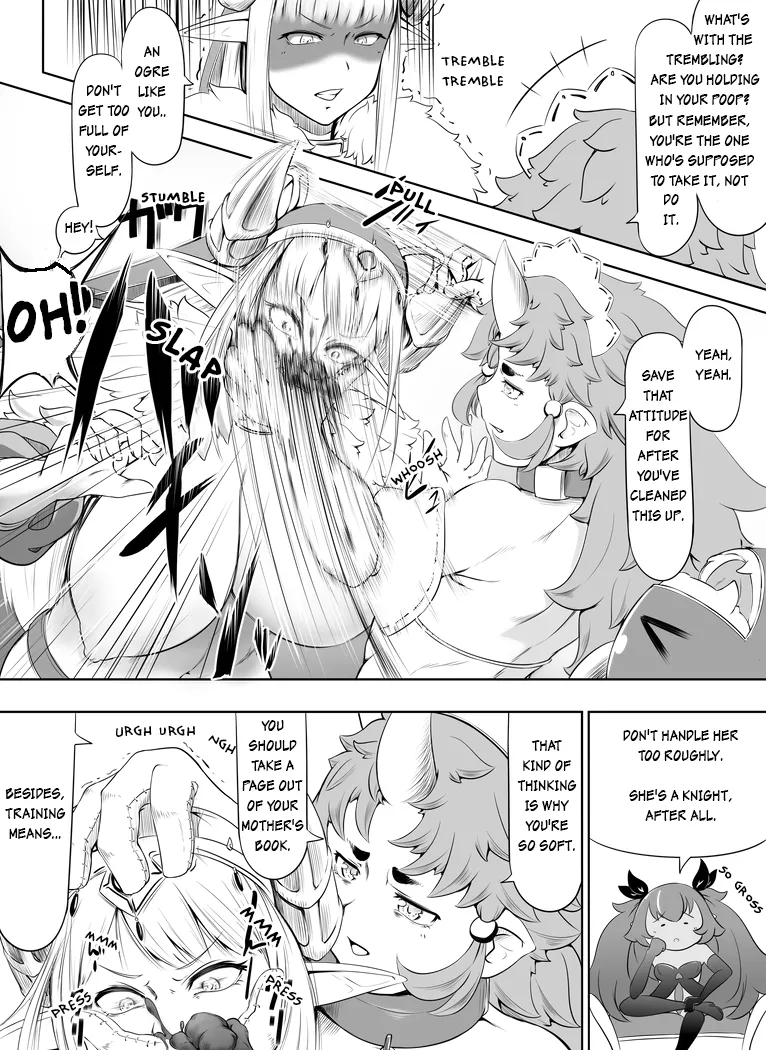 [Fahya]Succubus x Elf: Pleasure from Eating Poop ~Part 1~ Page 4