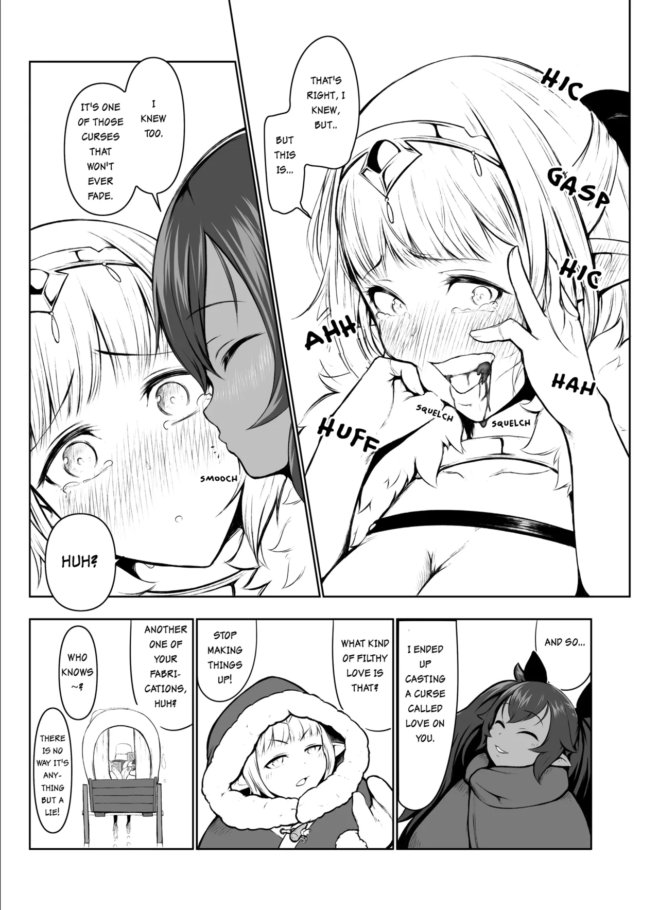 [Fahya]Succubus x Elf: Pleasure from Eating Poop ~Part 2~ Page 7