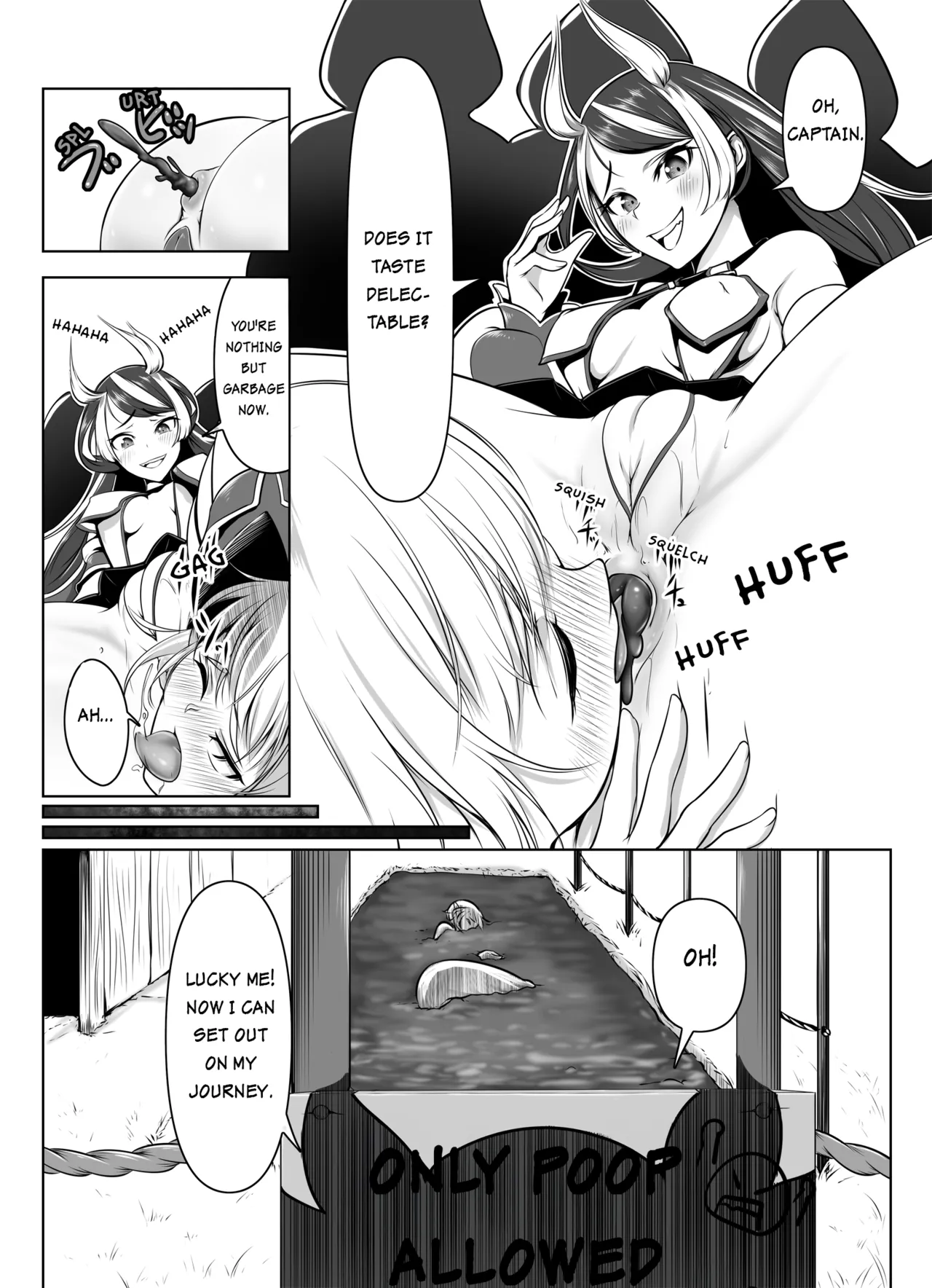 [Fahya]Succubus x Elf: Pleasure from Eating Poop ~Part 3~ Page 7
