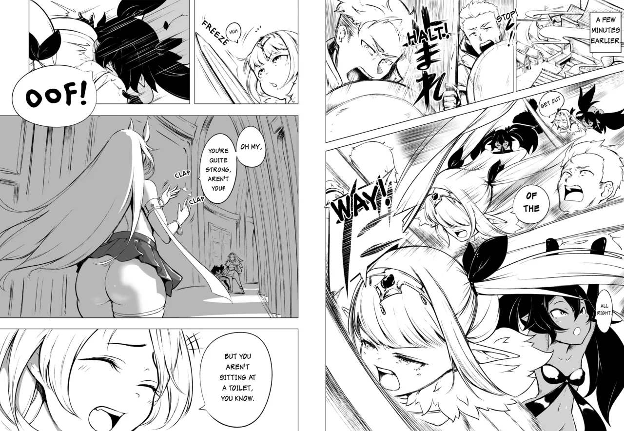 [Fahya]Succubus x Elf: Pleasure from Eating Poop ~Part 4~ Page 2