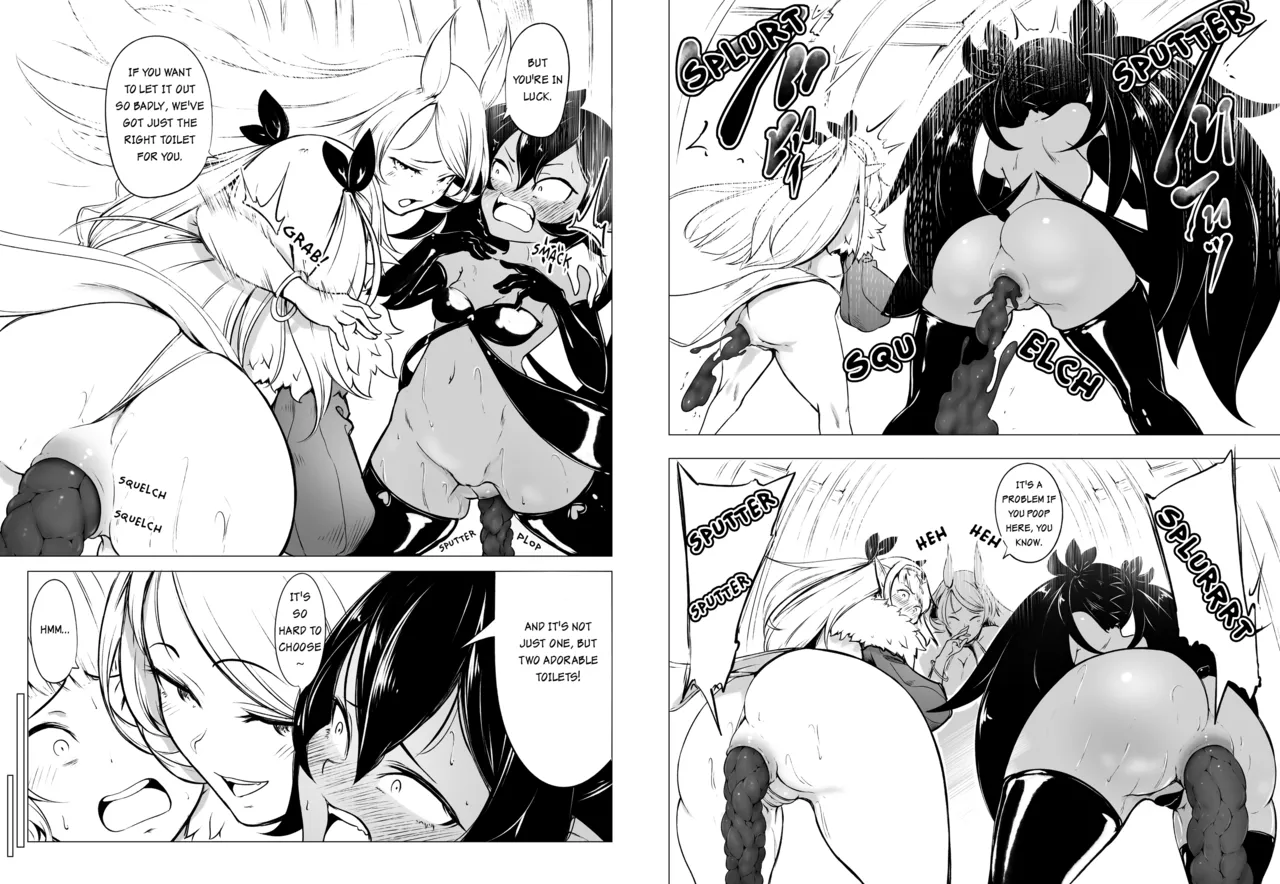 [Fahya]Succubus x Elf: Pleasure from Eating Poop ~Part 4~ Page 3