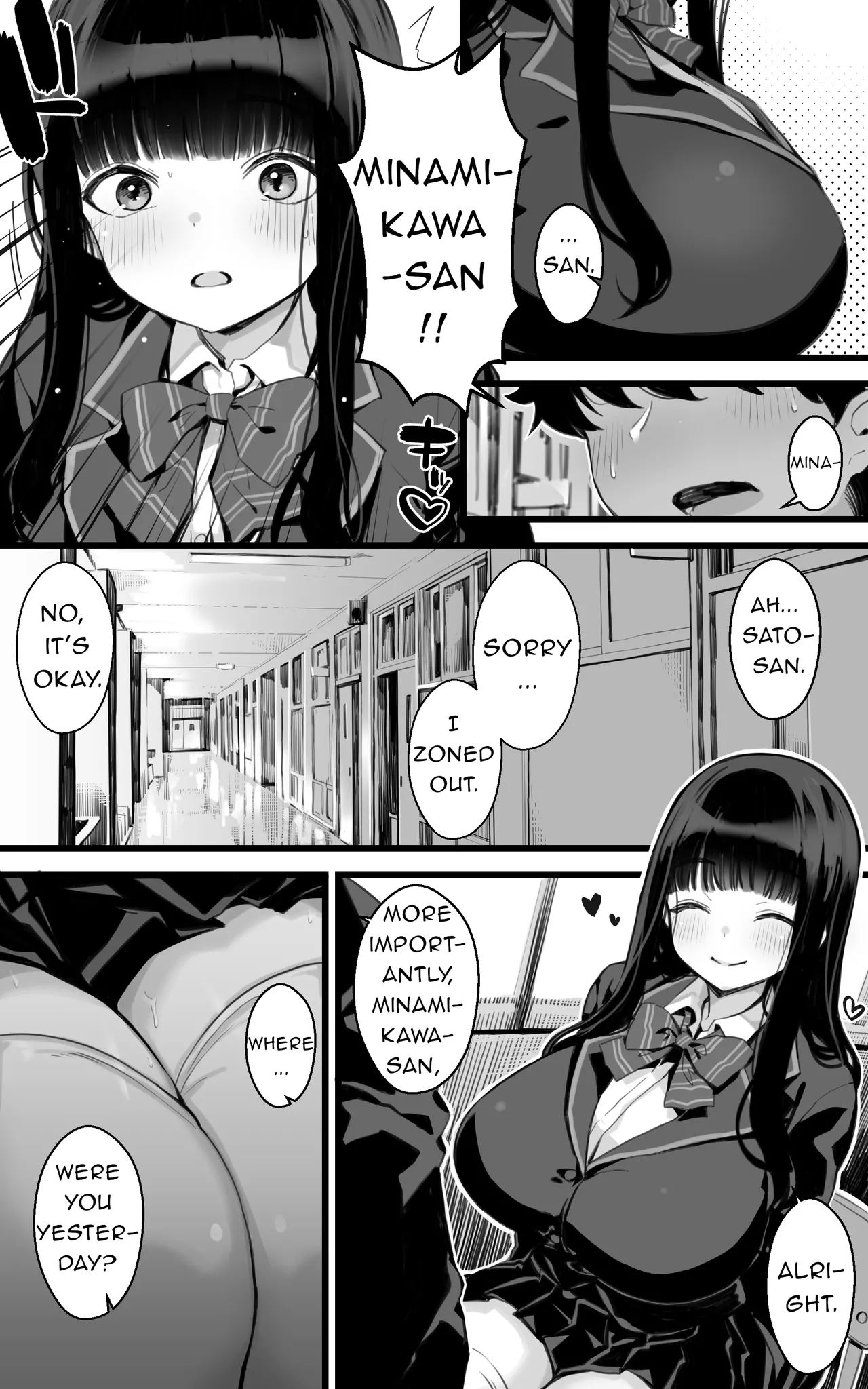 [Toneri Dan (Yoshio Ereki)]Kyonyuu JK Hame Nikki ~ Yappari Kareshi yori, Sensei no Ochinchin ga Kimochi Ii | Sex Diary of a Busty JK ~Sensei's Cock Feels Better Than My Boyfriend's After All~[English] [Sugarice] Page 14
