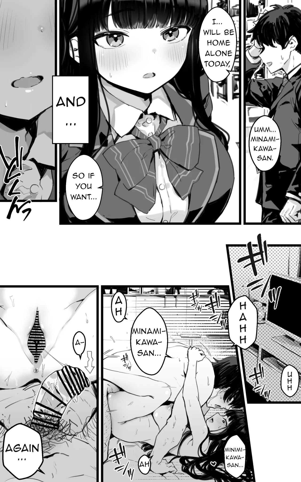 [Toneri Dan (Yoshio Ereki)]Kyonyuu JK Hame Nikki ~ Yappari Kareshi yori, Sensei no Ochinchin ga Kimochi Ii | Sex Diary of a Busty JK ~Sensei's Cock Feels Better Than My Boyfriend's After All~[English] [Sugarice] Page 3
