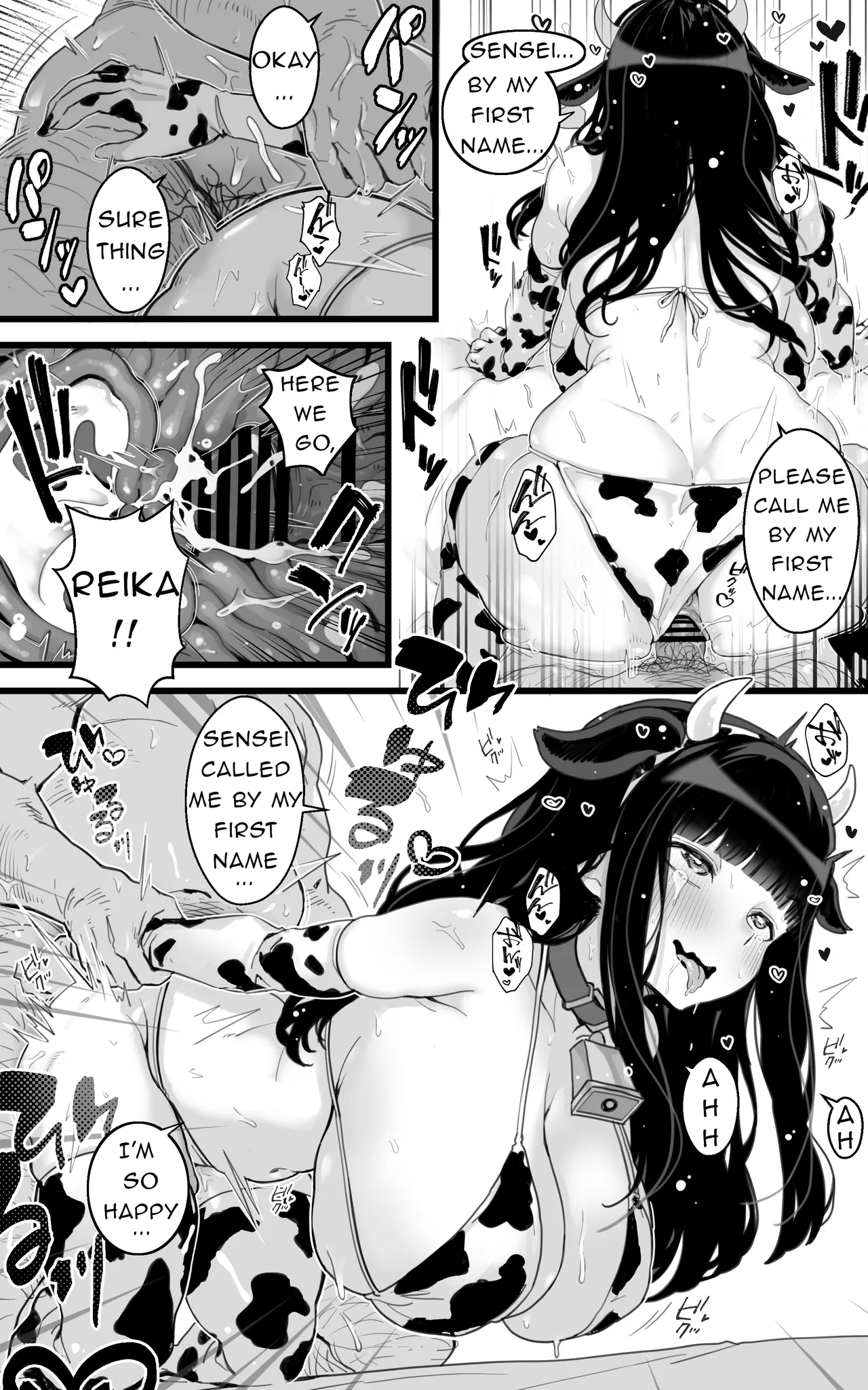 [Toneri Dan (Yoshio Ereki)]Kyonyuu JK Hame Nikki ~ Yappari Kareshi yori, Sensei no Ochinchin ga Kimochi Ii | Sex Diary of a Busty JK ~Sensei's Cock Feels Better Than My Boyfriend's After All~[English] [Sugarice] Page 32