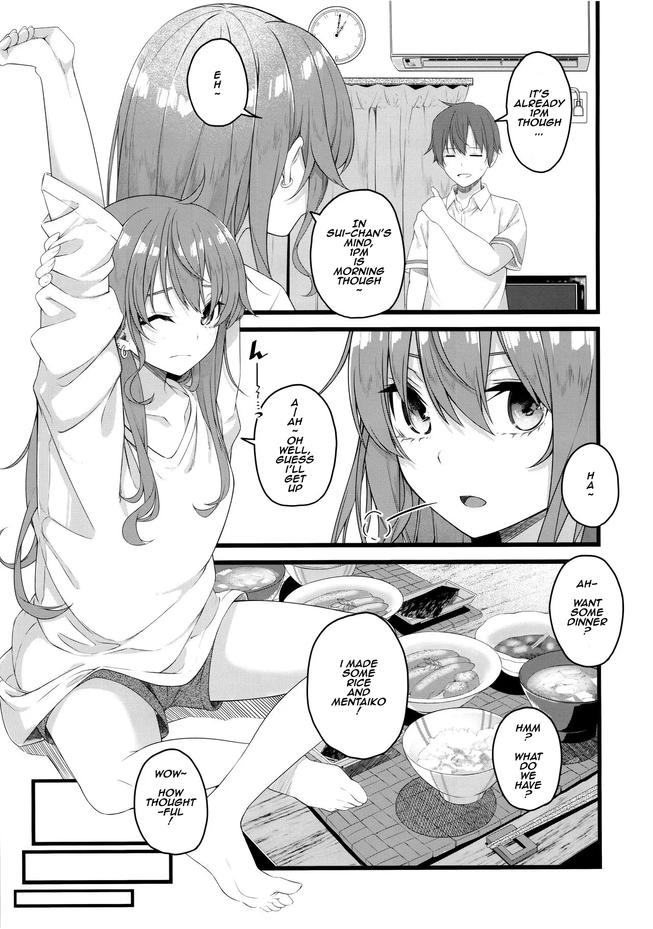 (C104) [trick&treat (tries)]Suisei wa Yane no shita de Madoromu | The Comet Slumbers Under The Roof(Hoshimachi Suisei) [English] [KHI-TL] Page 4