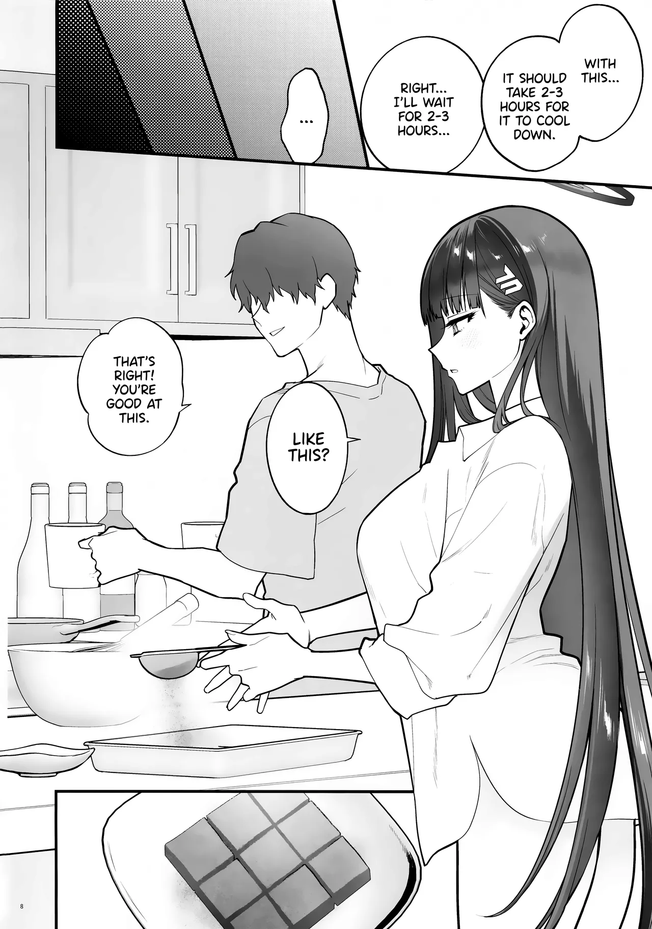 (Sensei no Archive 11) [SKK (Syoukaki)]CHOCOLATE & CREAM(Blue Archive) [English] [Pinandhita論理型] Page 7
