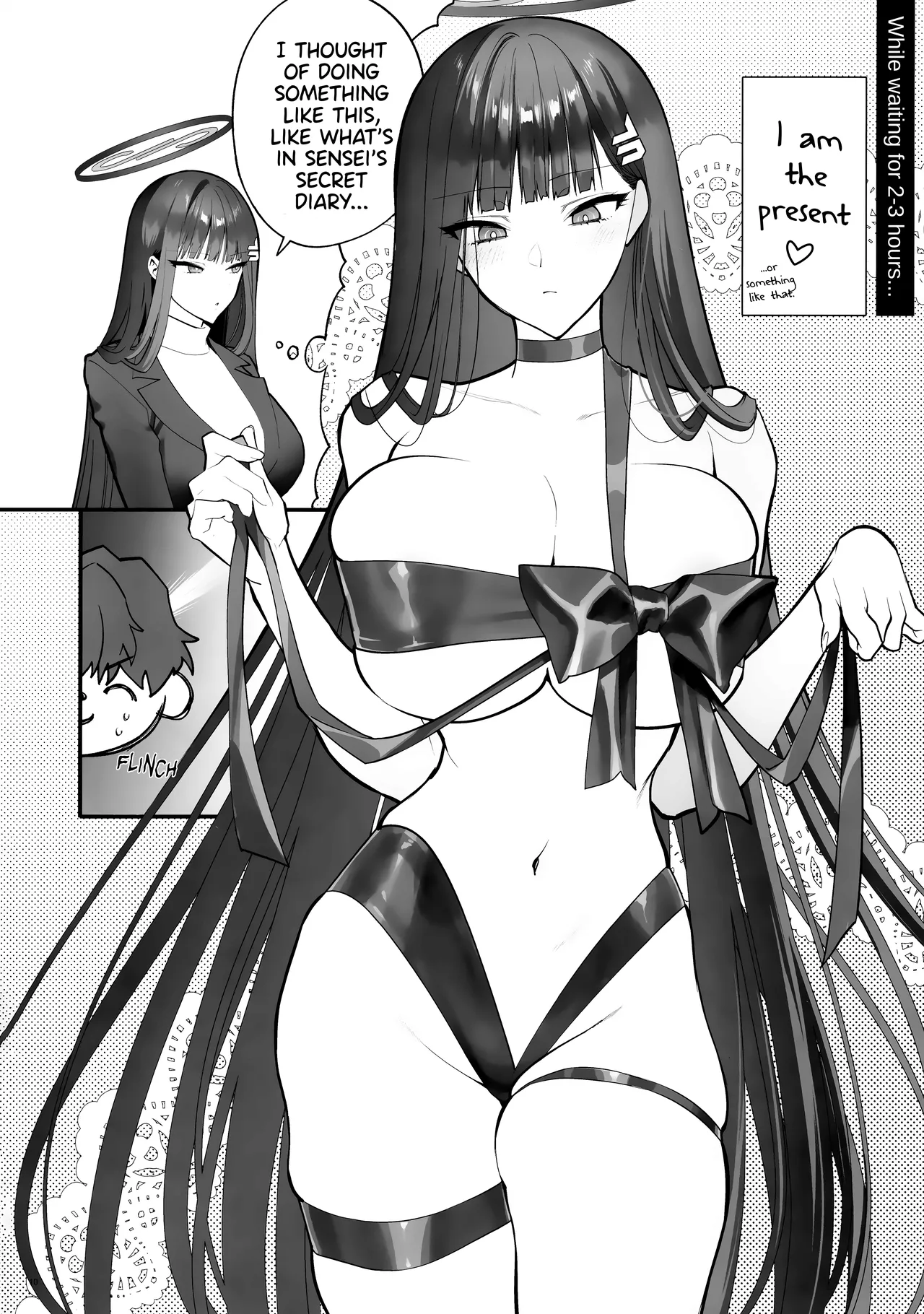 (Sensei no Archive 11) [SKK (Syoukaki)]CHOCOLATE & CREAM(Blue Archive) [English] [Pinandhita論理型] Page 9