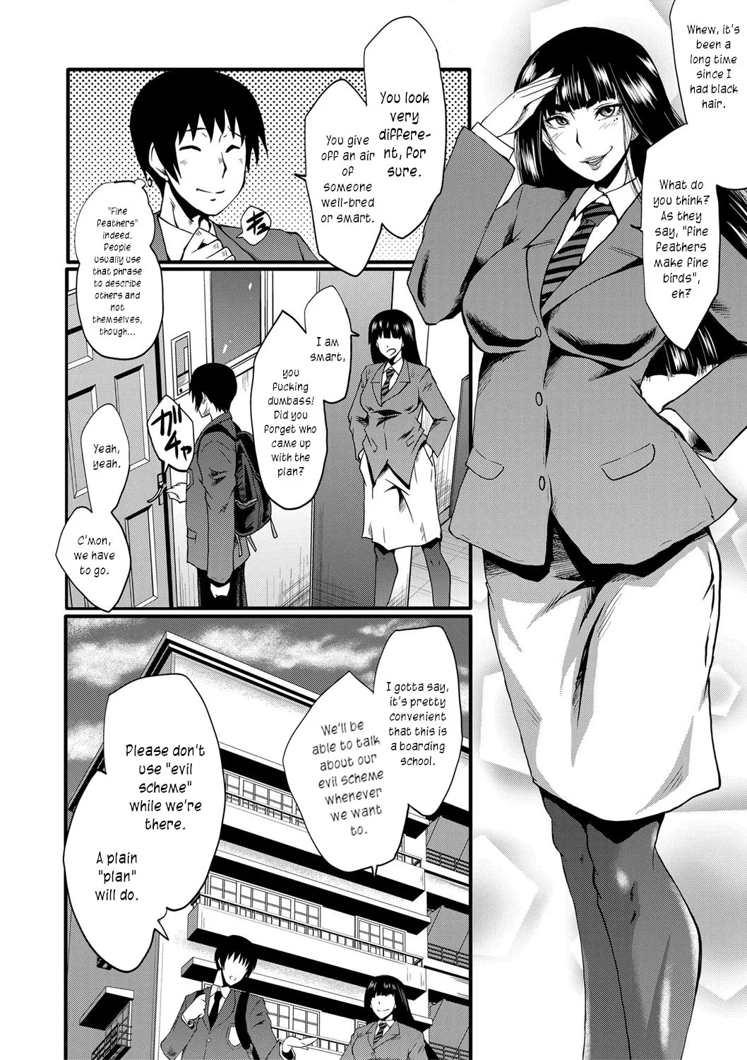 [SINK]Mesu Kyoushi Gakuen Tengoku, Fuck 01 | The Principal of an Academy with only Female Teachers, Part 1[English] [joobuspaidatr] Page 4