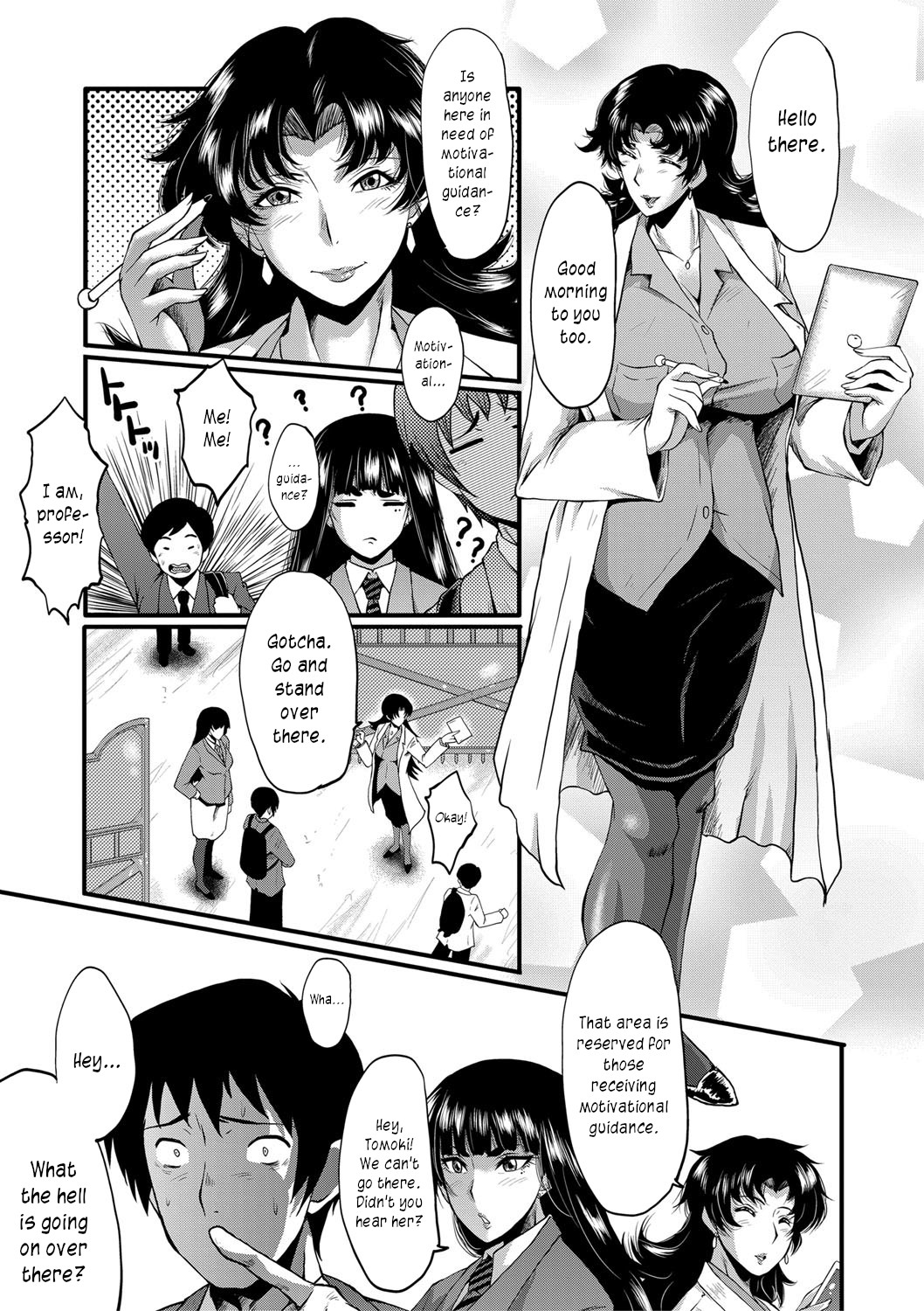 [SINK]Mesu Kyoushi Gakuen Tengoku, Fuck 01 | The Principal of an Academy with only Female Teachers, Part 1[English] [joobuspaidatr] Page 7