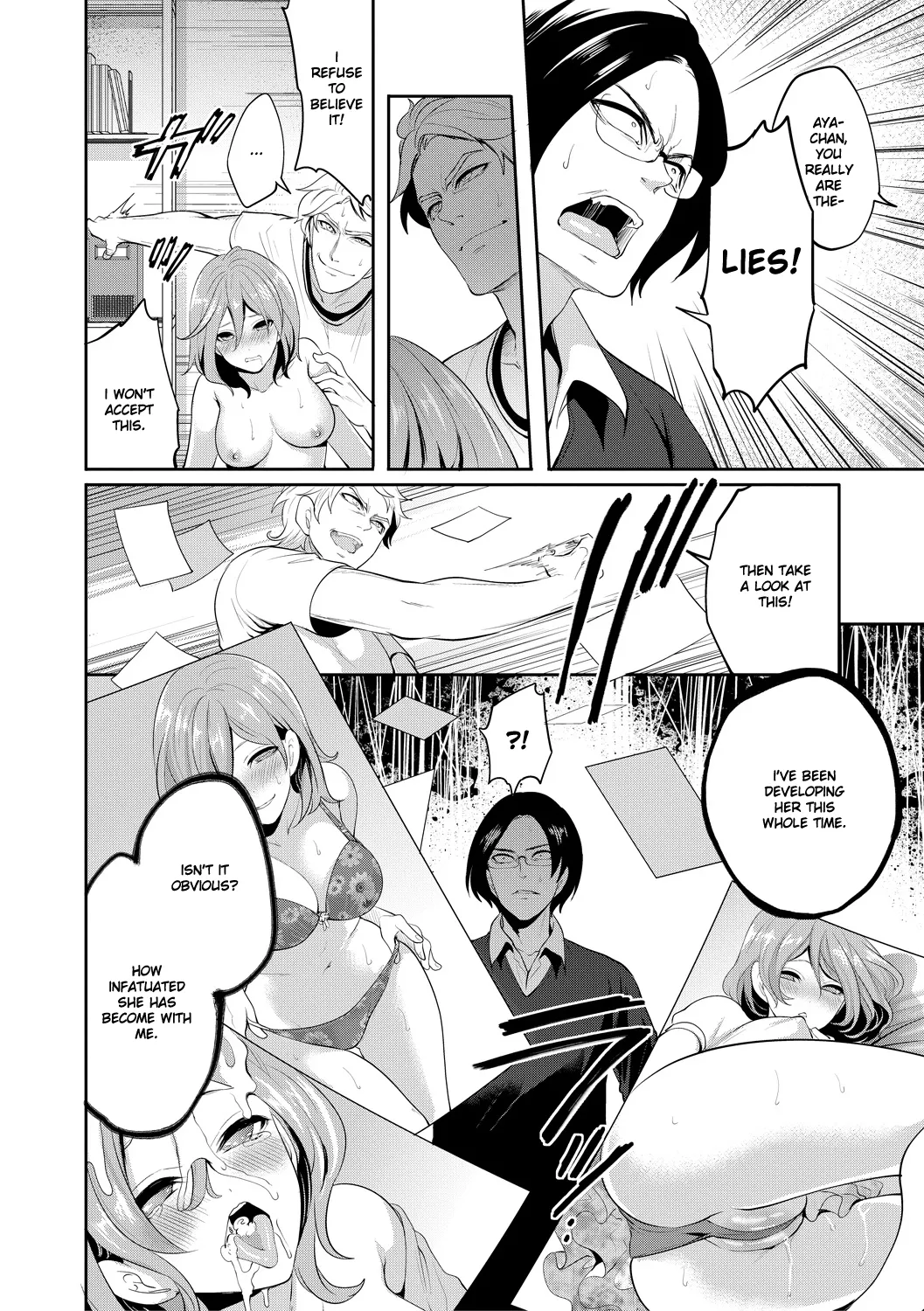 [Miyahara Ayumu]Kanojo ga Netorare Ochiru made - Until she is cuckold and falls - Chapter 4[English] [Ruru Scanlations] [Digital] Page 21