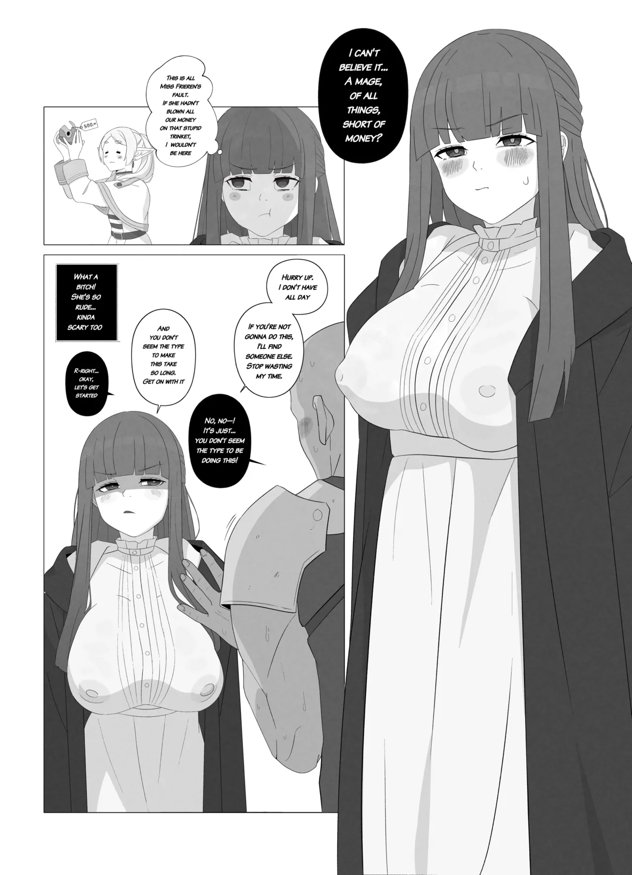 [Fenqury]Pay Up or Shut Up!(Sousou no Frieren) [English] Page 3