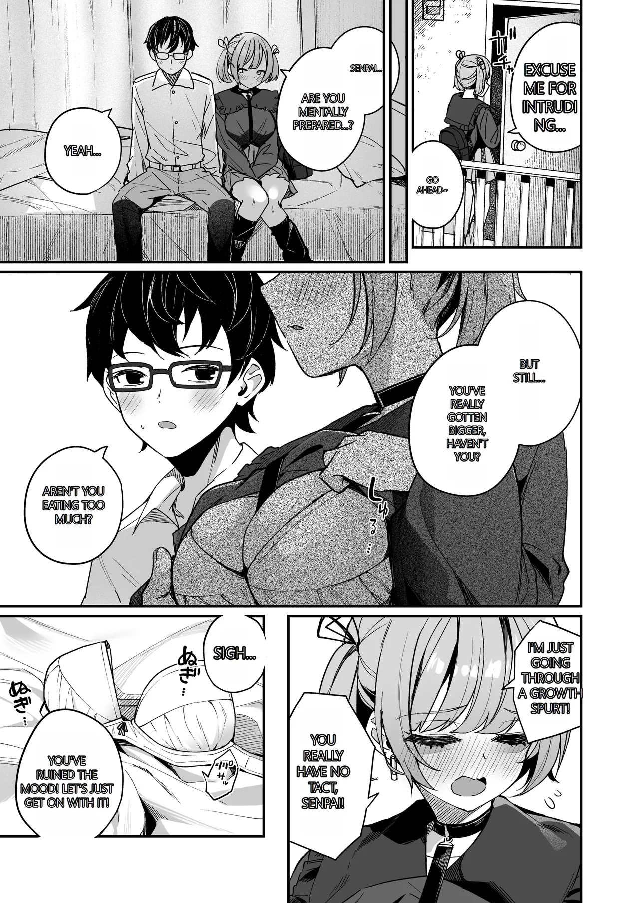[Menbou Renpou (Menbou)]Renai Soudan nante Hobo Sex desu yo ne!? ~Akuyuu Kouhai to Issen Koete Yarimakuru Hanashi~ | Consulting About Love is Mostly About Sex, Right!? ~A Story of Crossing the Line and Going All the Way with a Bad Friend Junior~[English] [MTL] Page 11