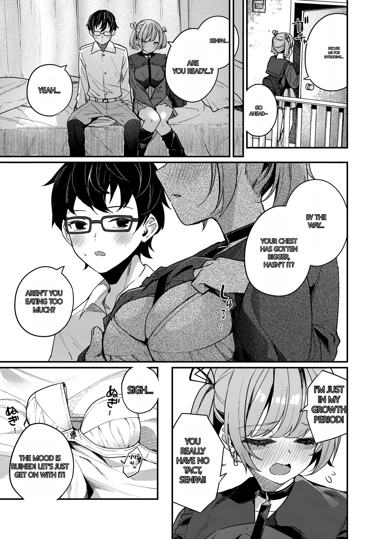 [Menbou Renpou (Menbou)]Renai Soudan nante Hobo Sex desu yo ne!? ~Akuyuu Kouhai to Issen Koete Yarimakuru Hanashi~ | Consulting About Love is Mostly About Sex, Right!? ~A Story of Crossing the Line and Going All the Way with a Bad Friend Junior~[English] [MTL] Page 51