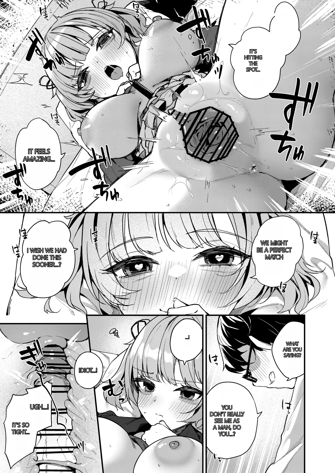 [Menbou Renpou (Menbou)]Renai Soudan nante Hobo Sex desu yo ne!? ~Akuyuu Kouhai to Issen Koete Yarimakuru Hanashi~ | Consulting About Love is Mostly About Sex, Right!? ~A Story of Crossing the Line and Going All the Way with a Bad Friend Junior~[English] [MTL] Page 63