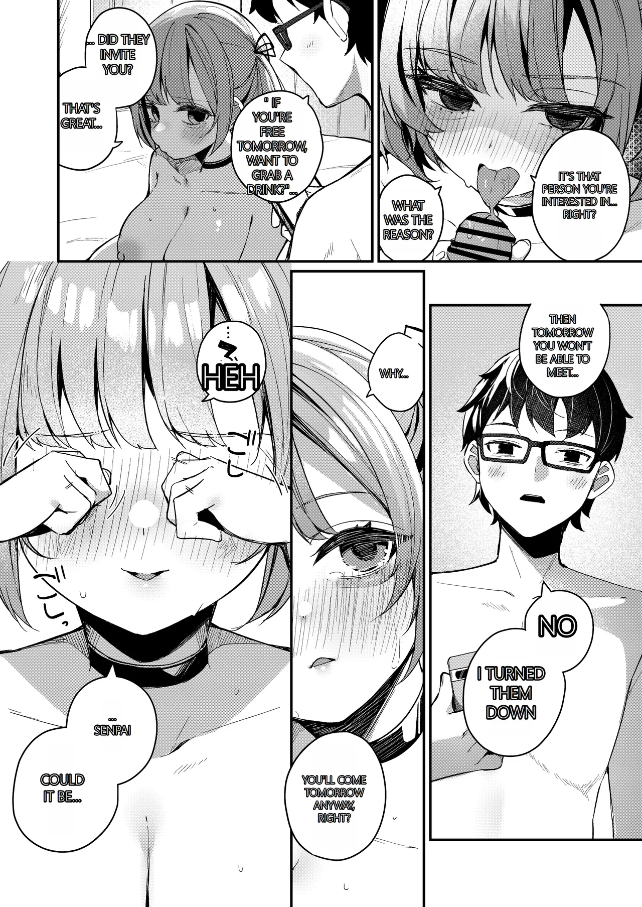 [Menbou Renpou (Menbou)]Renai Soudan nante Hobo Sex desu yo ne!? ~Akuyuu Kouhai to Issen Koete Yarimakuru Hanashi~ | Consulting About Love is Mostly About Sex, Right!? ~A Story of Crossing the Line and Going All the Way with a Bad Friend Junior~[English] [MTL] Page 66