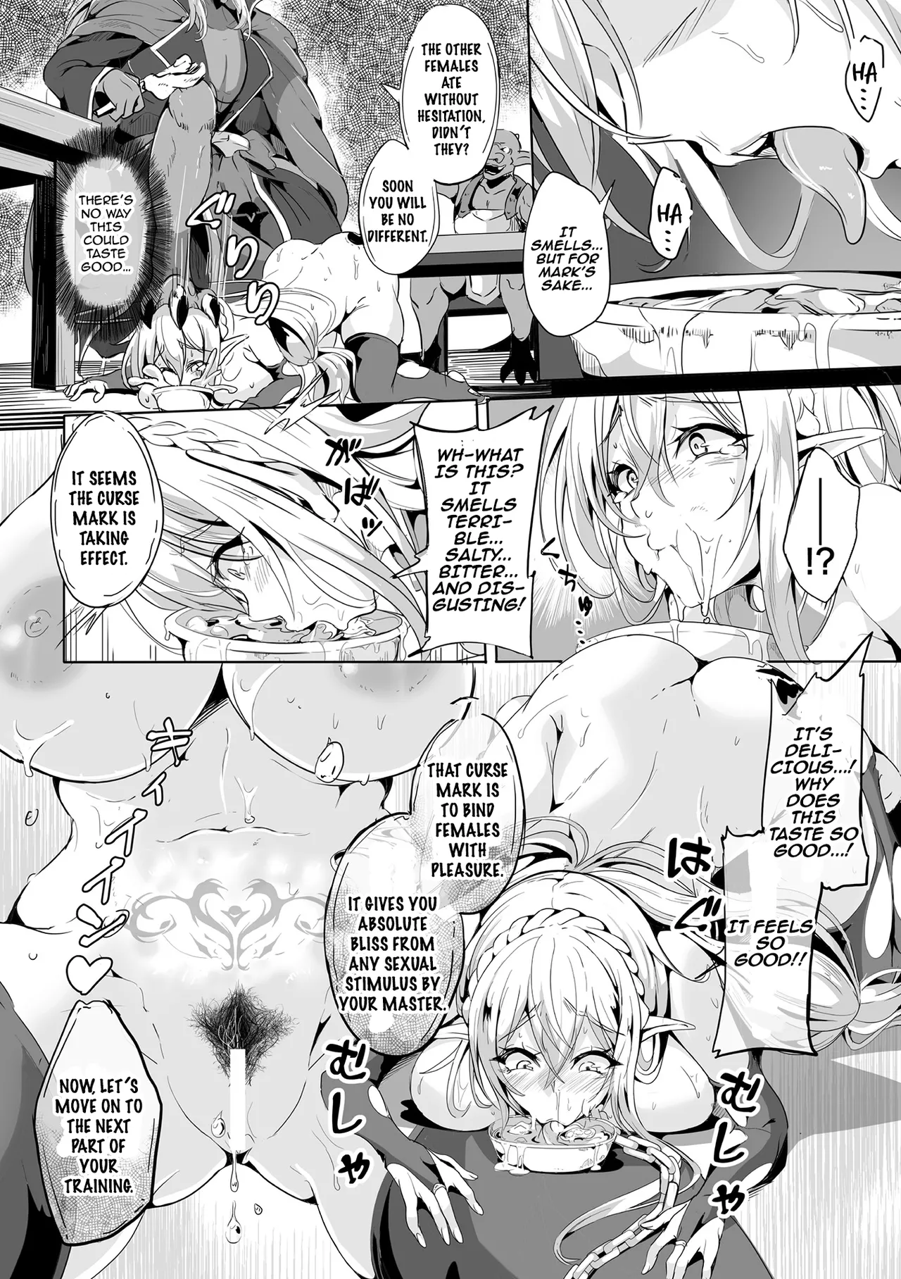 [KaKakaka]Kooni no Kuni no Mesu Elf Ch. 1 | Female Elves of the Goblin Country Ch. 1(Kukkoro Heroines Vol. 24) [English] [Aishi21] [Digital] Page 10