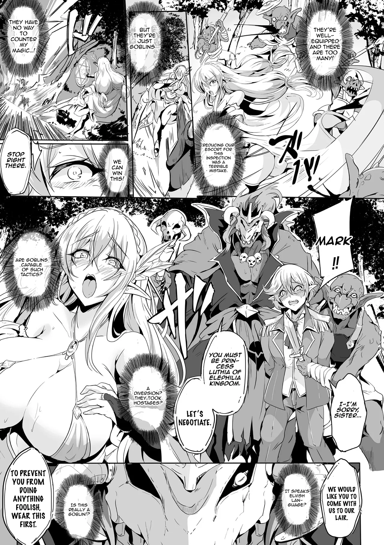 [KaKakaka]Kooni no Kuni no Mesu Elf Ch. 1 | Female Elves of the Goblin Country Ch. 1(Kukkoro Heroines Vol. 24) [English] [Aishi21] [Digital] Page 3
