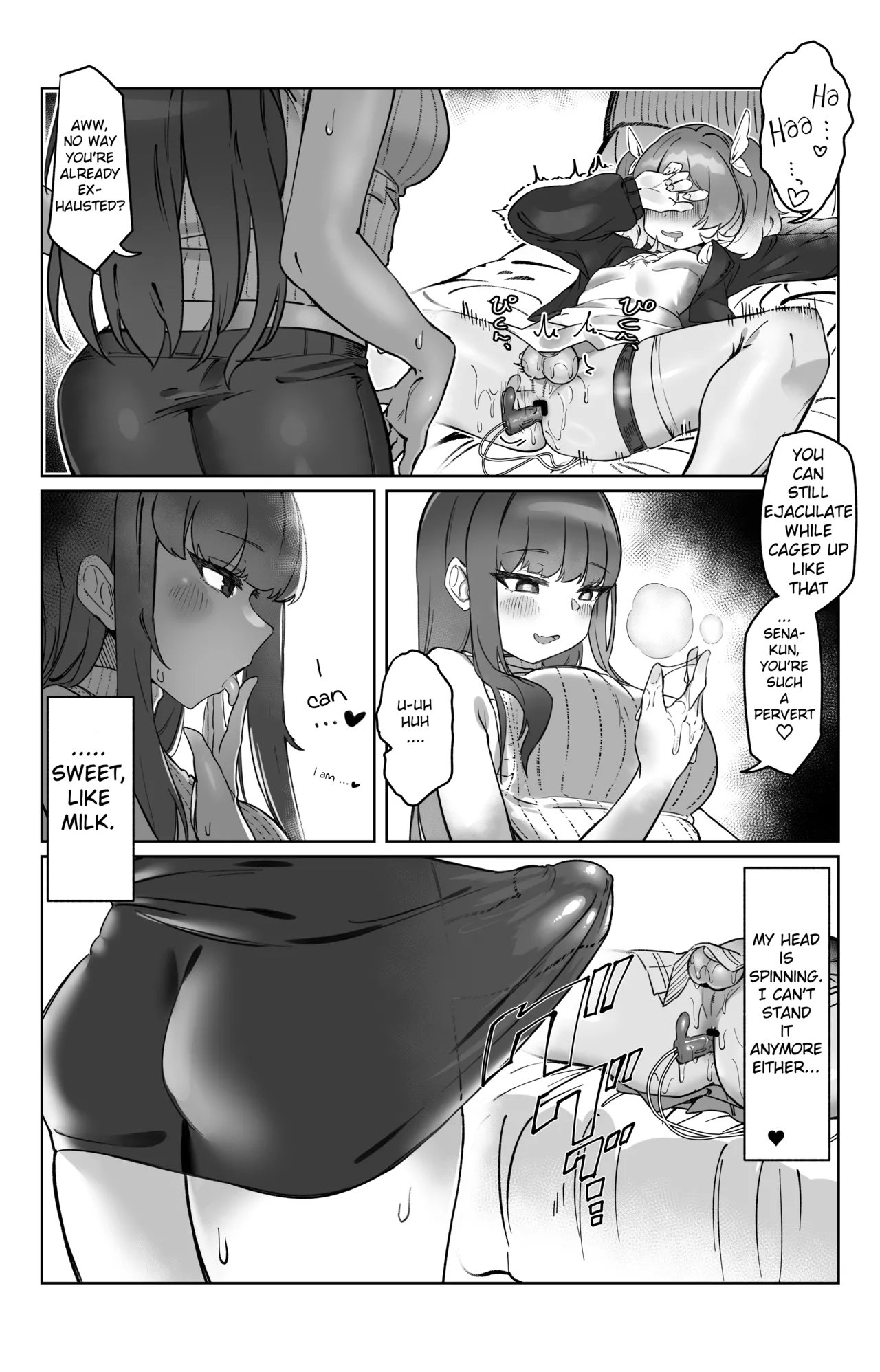 [Enbudo (Enbu)]“Sokubaku” no Tsuyoi Futanari Kanojo to Suki na dake[English] [MTL] Page 10