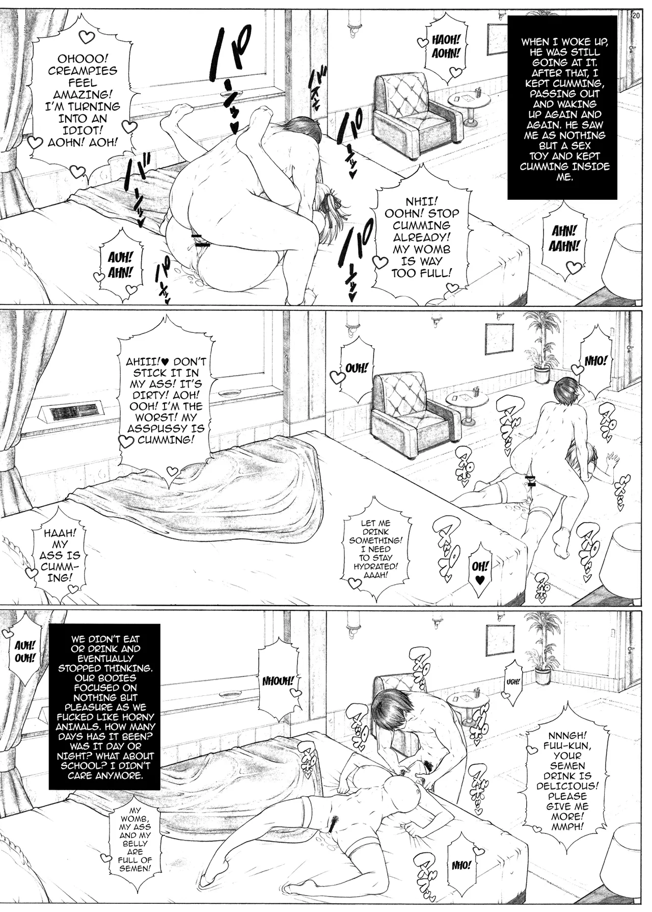 [AXZ (Kutani)]Angel's stroke 155 5-toubun no Hanayome 2 Nikui Aitsu e Warudakumi Cooking Dosukebe-jiru Get!! | Angel's Stroke 155 Quintessential Quintuplets - Getting the Lewd Juice From My Hated One by Tricking Him into Eating Tampered Food!!(Gotoubun no Hanayome) [English] {Doujins.com} [Digital] Page 21