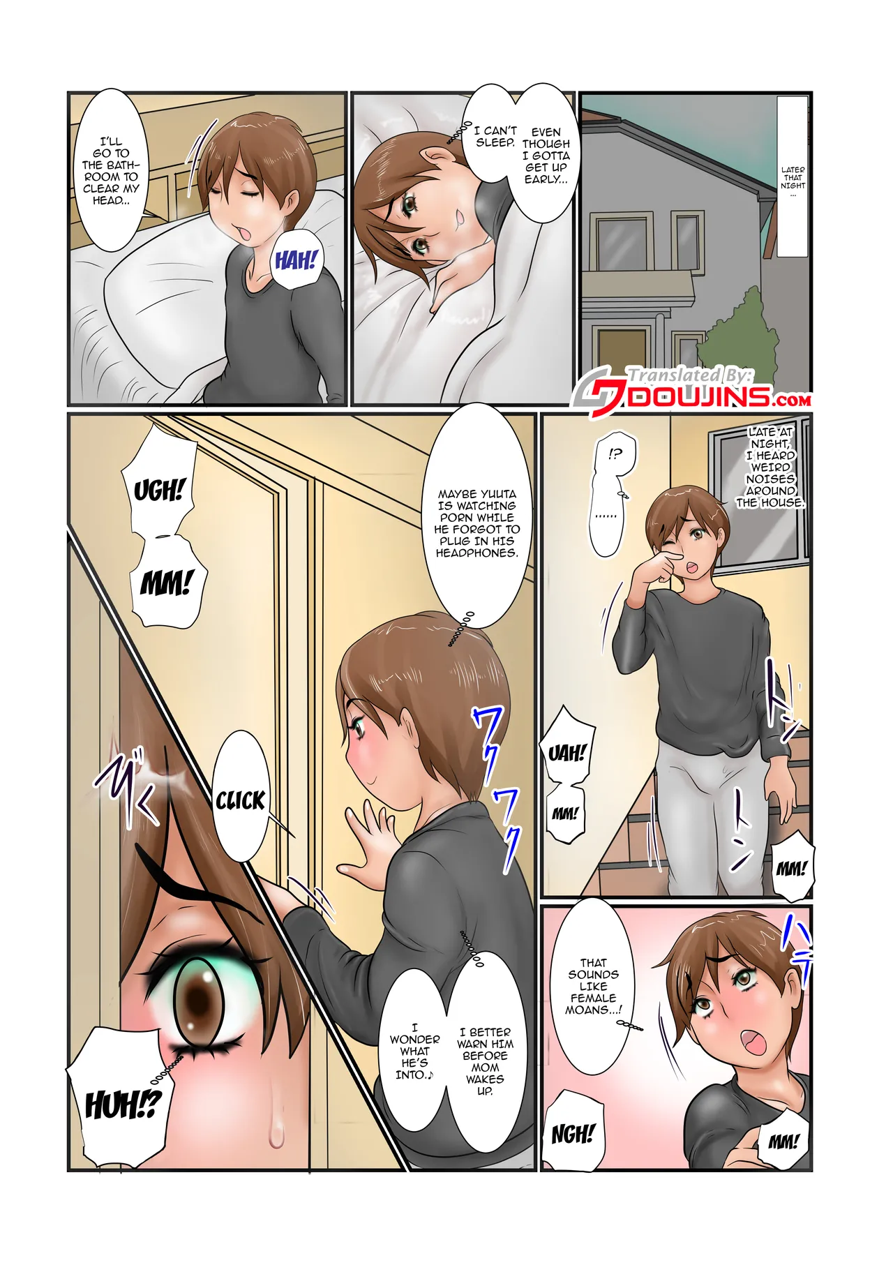 [Ginto]Ki ga Tsukuto...Haha ga Gitei no Mesubuta ni!? | By the Time I'd Noticed, My Mother Had Turned into My Younger Half-Brother's Sow![English] {Doujins.com} Page 6