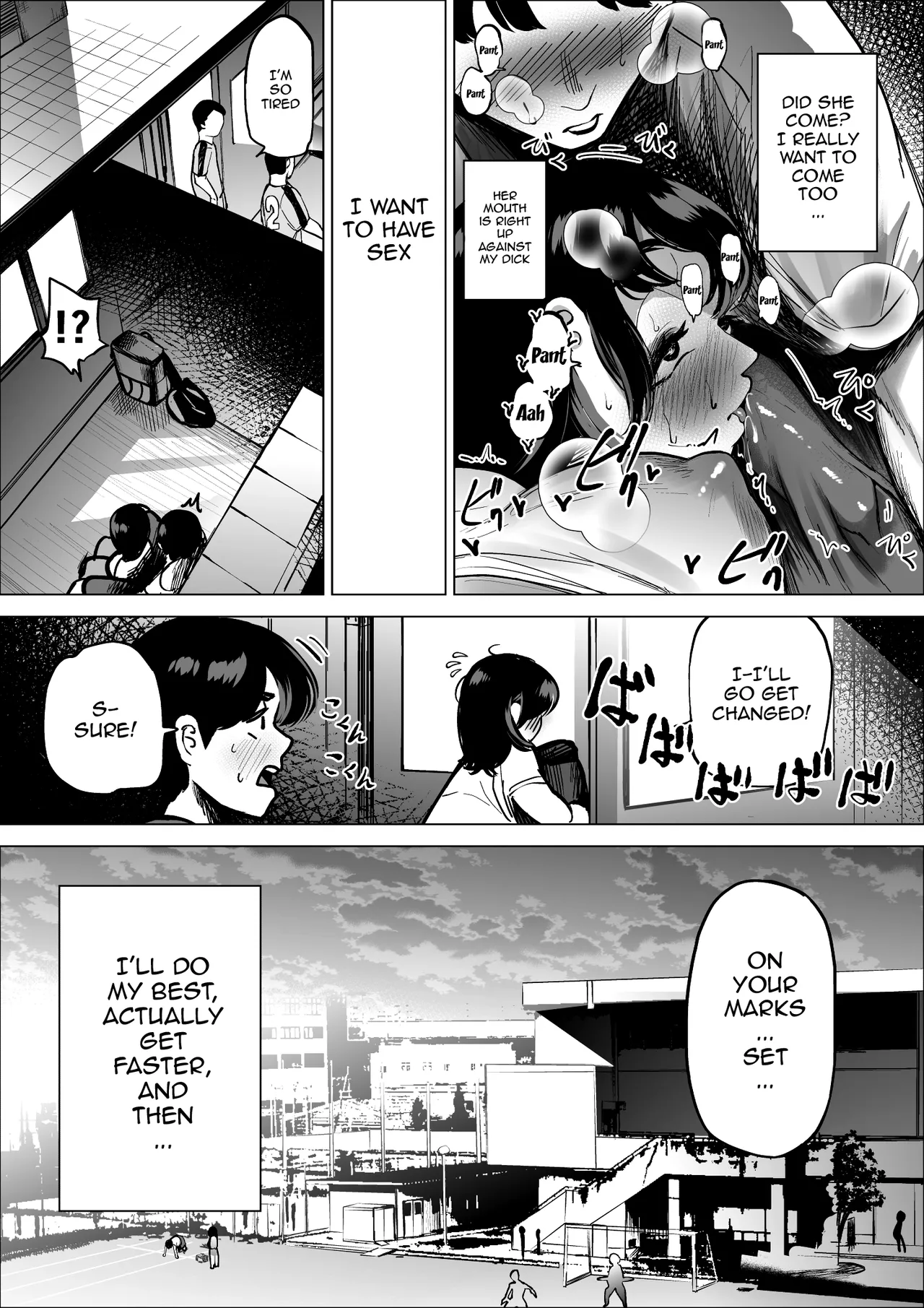 [takaya (Fukuhara Takaya)]Hayaku Hashiru Tame nara Nandemo Shite Kureru Rikujoubu no Manager |  The Track And Field Club Manager Lets Me Do Whatever I Want To Her If It Makes Me Run Faster[English] {Doujins.com} Page 17