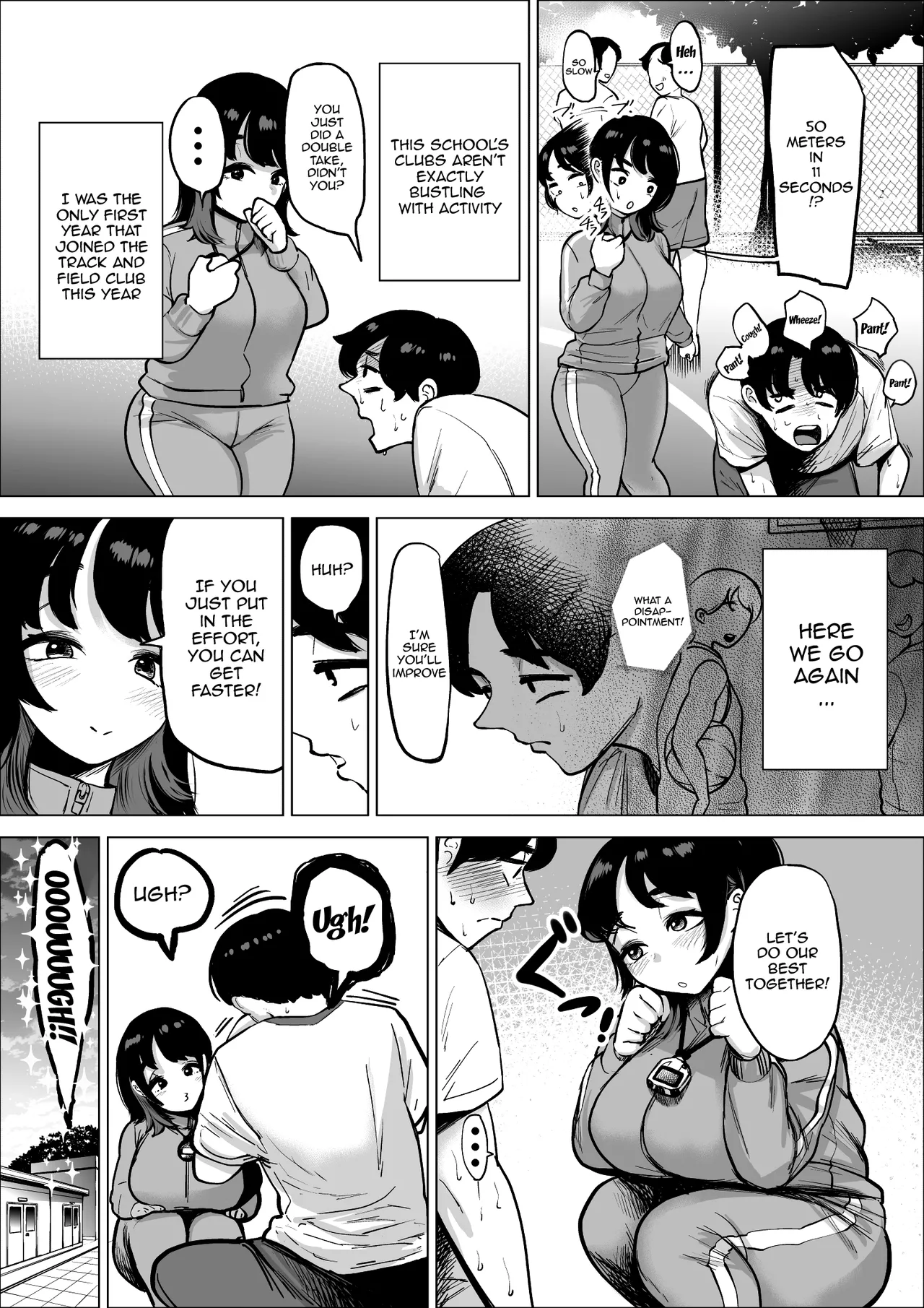 [takaya (Fukuhara Takaya)]Hayaku Hashiru Tame nara Nandemo Shite Kureru Rikujoubu no Manager |  The Track And Field Club Manager Lets Me Do Whatever I Want To Her If It Makes Me Run Faster[English] {Doujins.com} Page 5