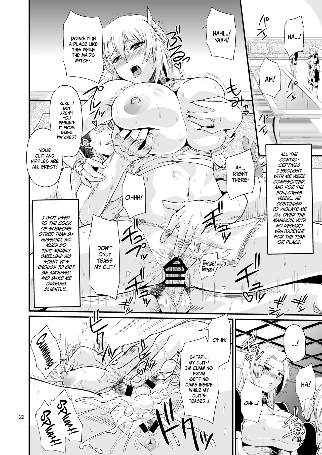 [ZviZva-Dan (Forester)]Ostrheinsburg Seijo Hitozuma Koukyuu Delivery Health | The Married Saintess of Ostrheinburg's High-Class Delivery Health(SoulCalibur) [English] {Doujins.com} [Digital] Page 22