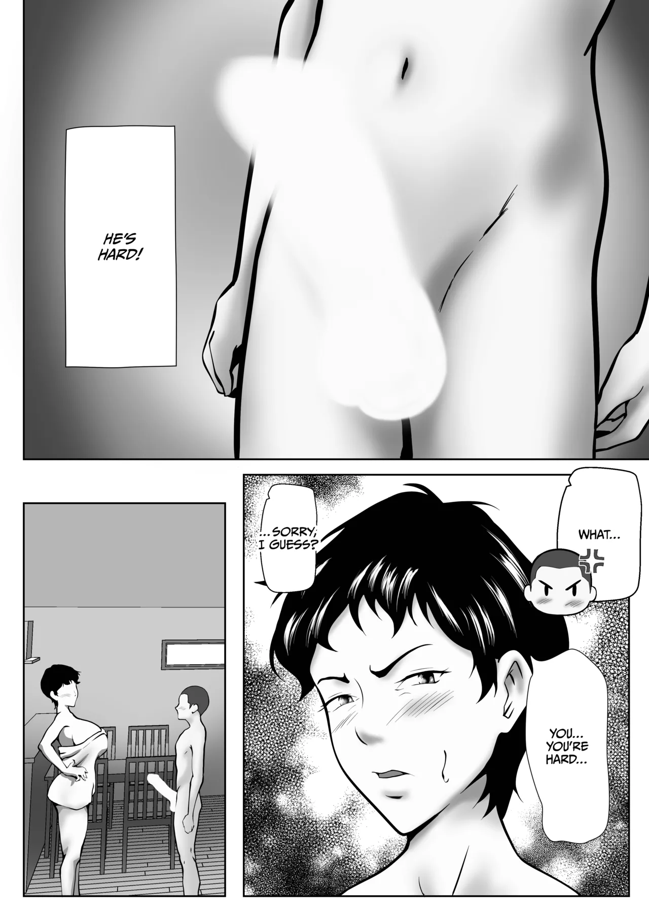 [Pentacle (Shimipan)]Otokomasari no Kaa-chan ga Musuko to no Sex de Onna ni Natta Hanashi[English] Page 15