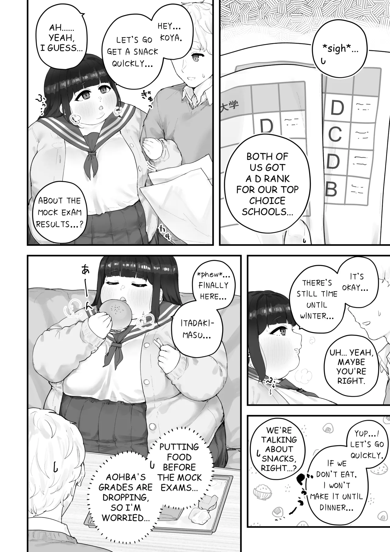 [habutton]Aoba's Weight Gain(English) (Ongoing) Page 47