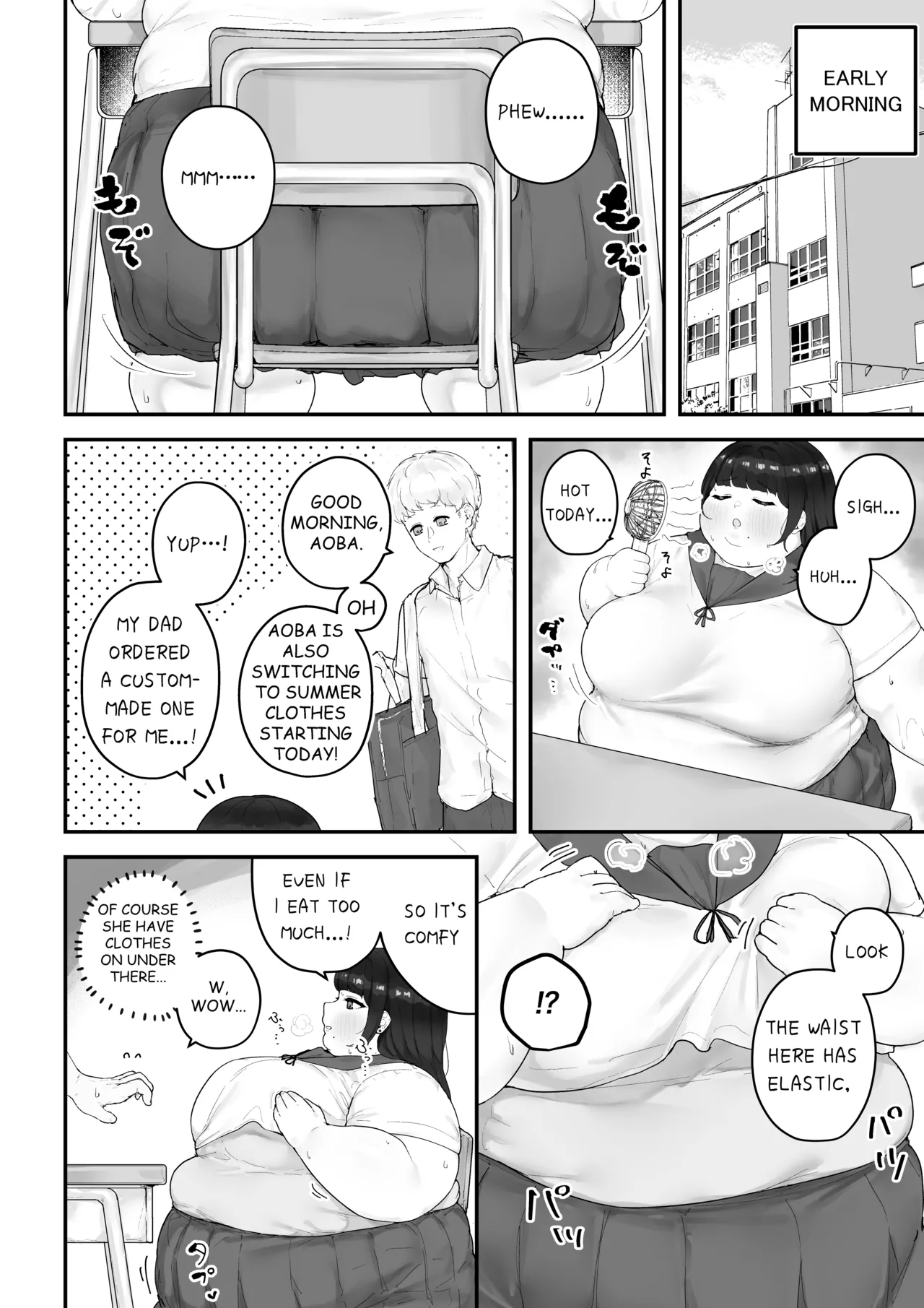 [habutton]Aoba's Weight Gain(English) (Ongoing) Page 48