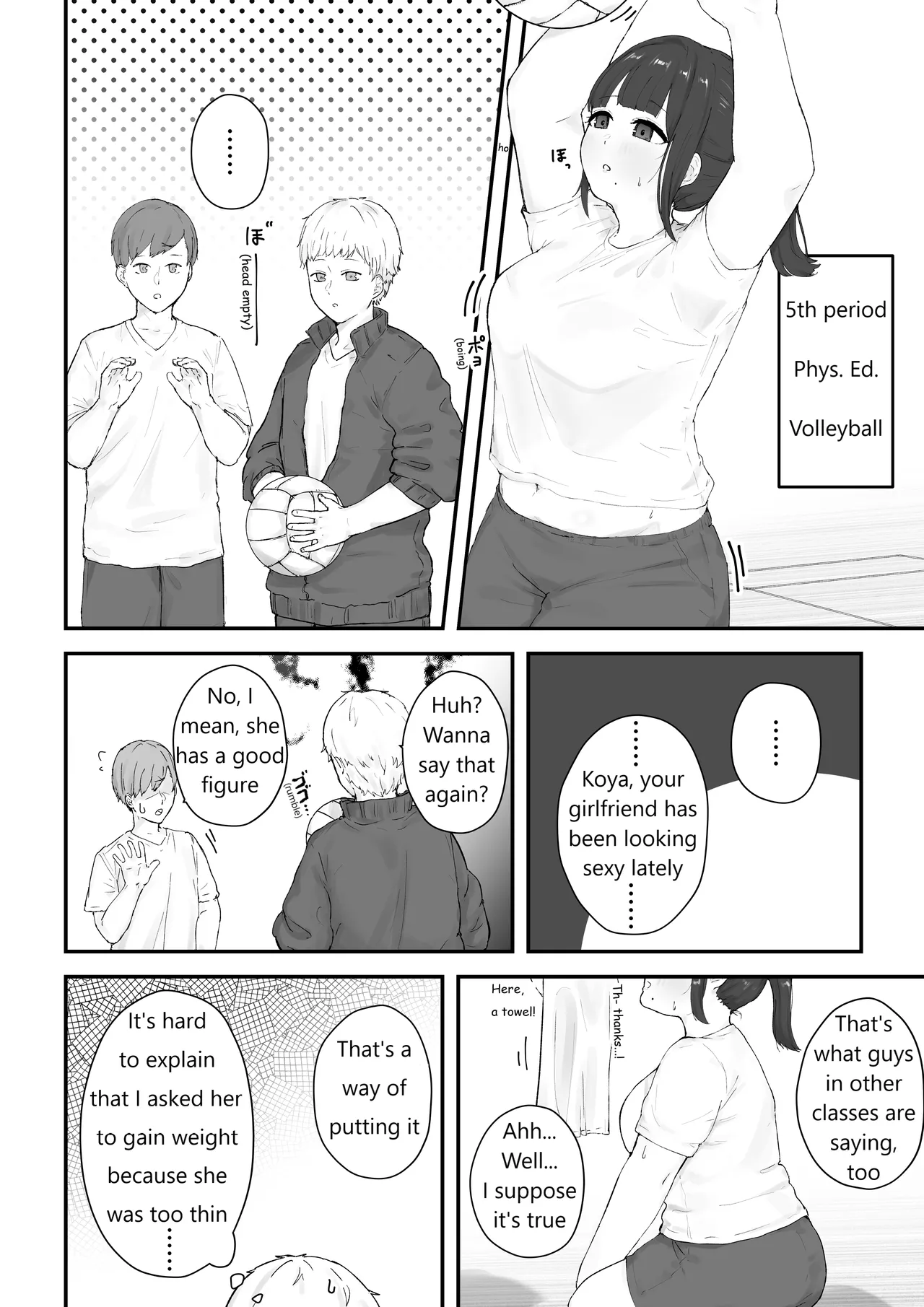 [habutton]Aoba's Weight Gain(English) (Ongoing) Page 8