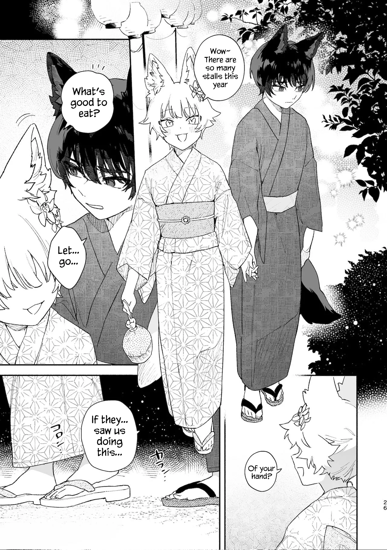 [usachanGet]Otoko ga Uke. ~Coyote-chan × Kai Inu-kun~ | Boys be Submissive. ~Coyote-chan x Kai Ken~[English] [Lunaslurp] Page 26