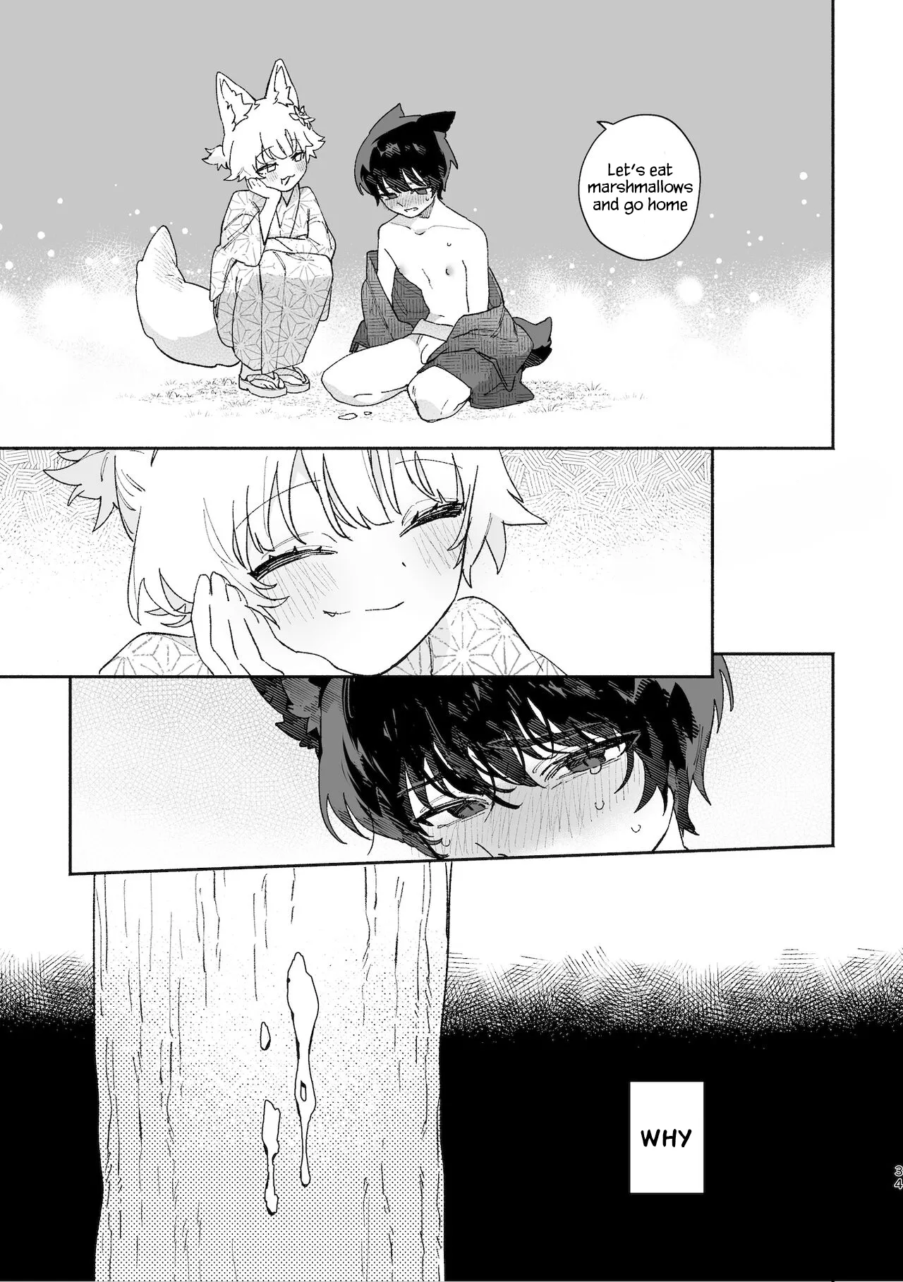 [usachanGet]Otoko ga Uke. ~Coyote-chan × Kai Inu-kun~ | Boys be Submissive. ~Coyote-chan x Kai Ken~[English] [Lunaslurp] Page 33