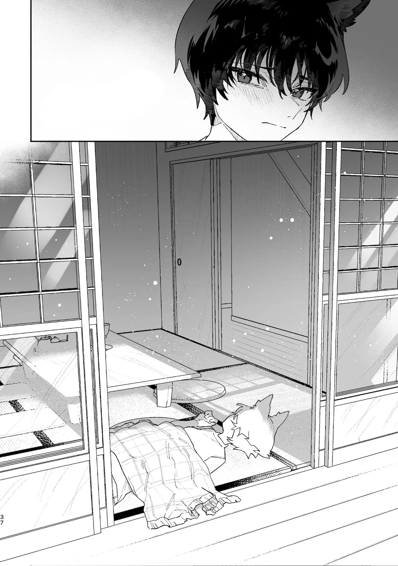 [usachanGet]Otoko ga Uke. ~Coyote-chan × Kai Inu-kun~ | Boys be Submissive. ~Coyote-chan x Kai Ken~[English] [Lunaslurp] Page 36