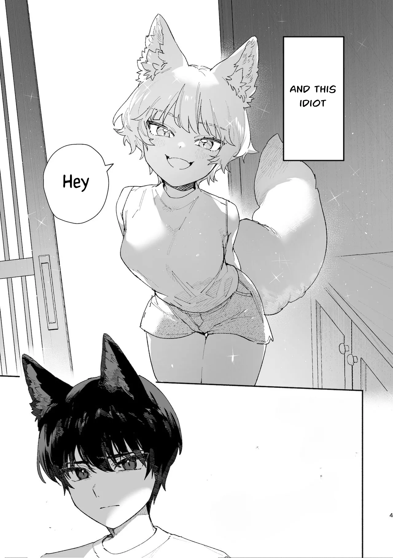 [usachanGet]Otoko ga Uke. ~Coyote-chan × Kai Inu-kun~ | Boys be Submissive. ~Coyote-chan x Kai Ken~[English] [Lunaslurp] Page 4
