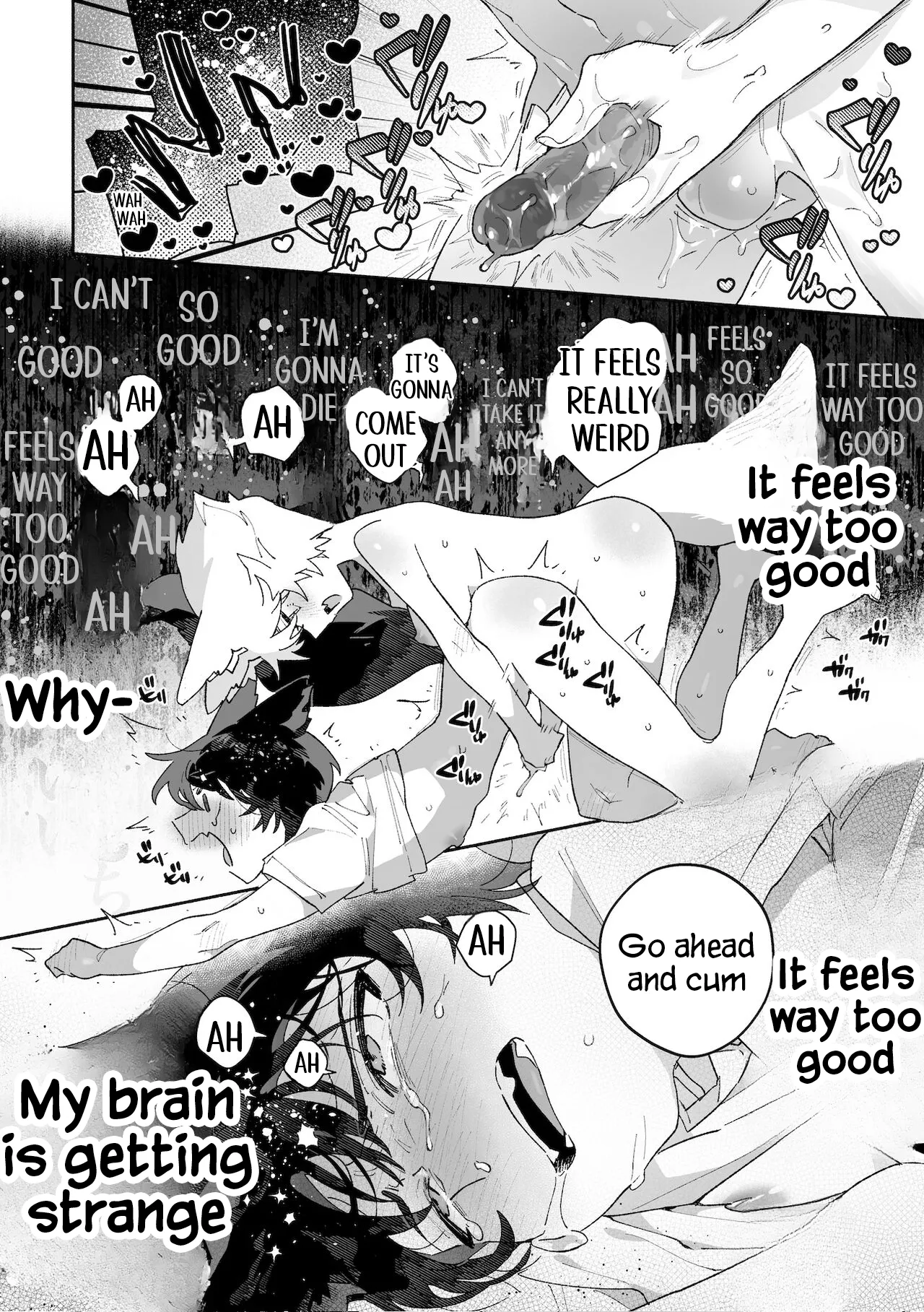 [usachanGet]Otoko ga Uke. ~Coyote-chan × Kai Inu-kun~ | Boys be Submissive. ~Coyote-chan x Kai Ken~[English] [Lunaslurp] Page 62
