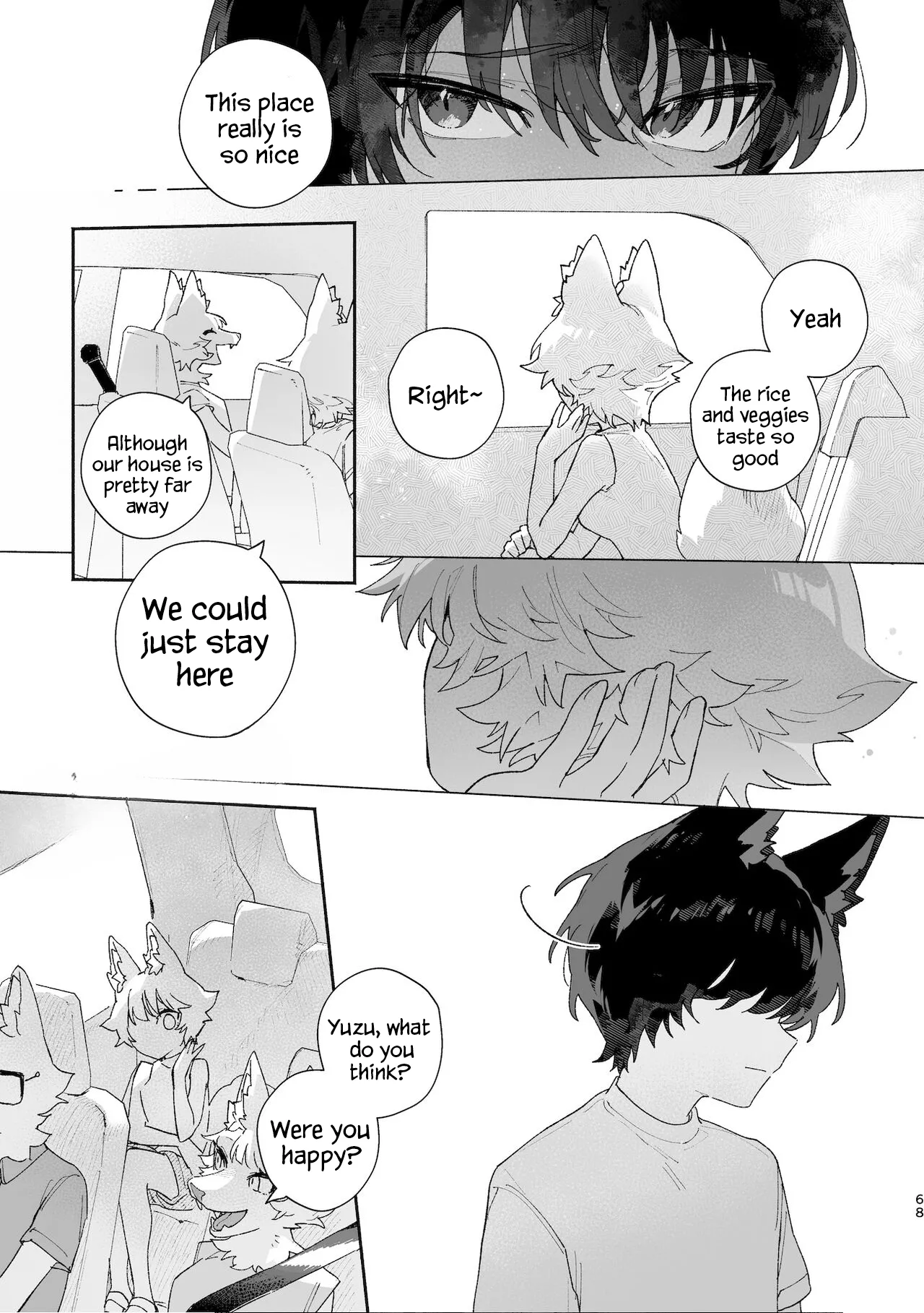 [usachanGet]Otoko ga Uke. ~Coyote-chan × Kai Inu-kun~ | Boys be Submissive. ~Coyote-chan x Kai Ken~[English] [Lunaslurp] Page 67