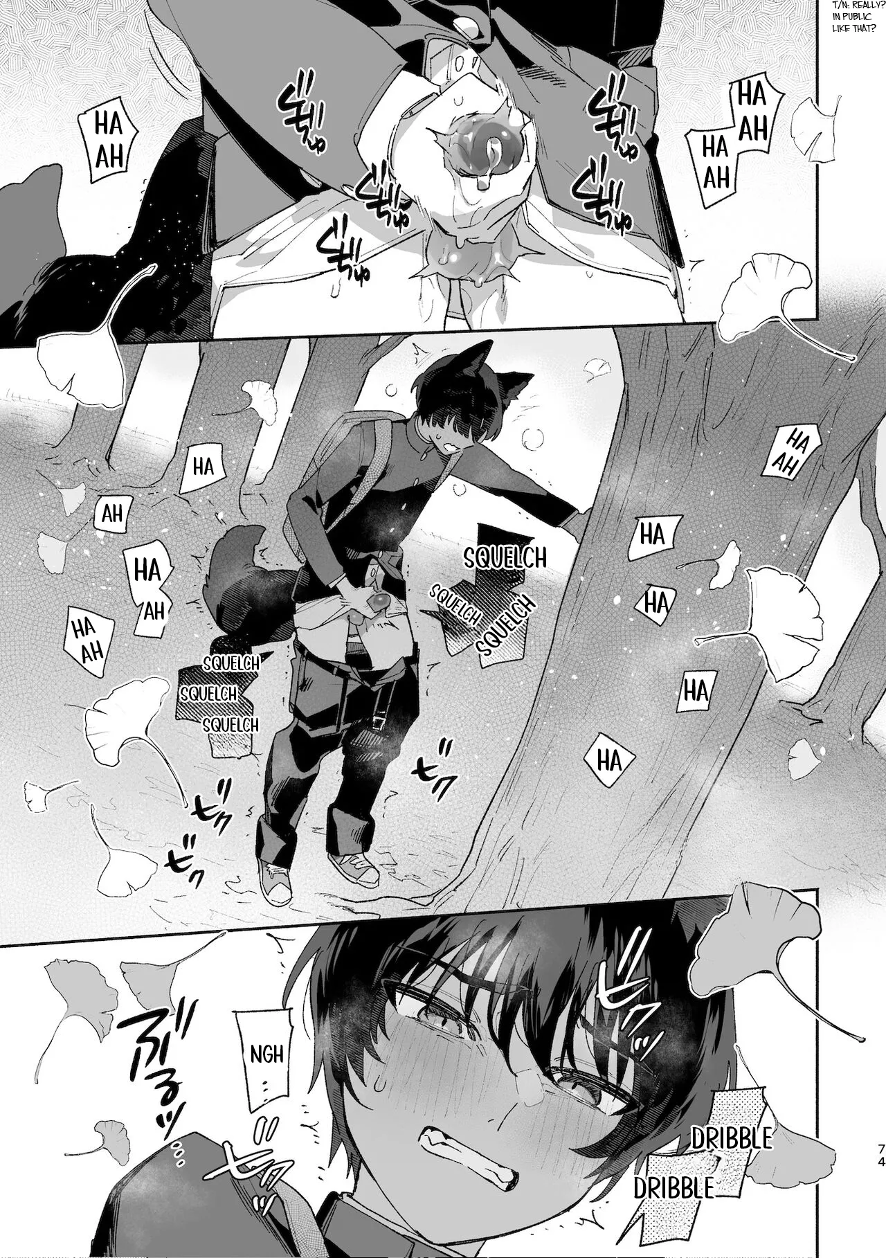 [usachanGet]Otoko ga Uke. ~Coyote-chan × Kai Inu-kun~ | Boys be Submissive. ~Coyote-chan x Kai Ken~[English] [Lunaslurp] Page 73