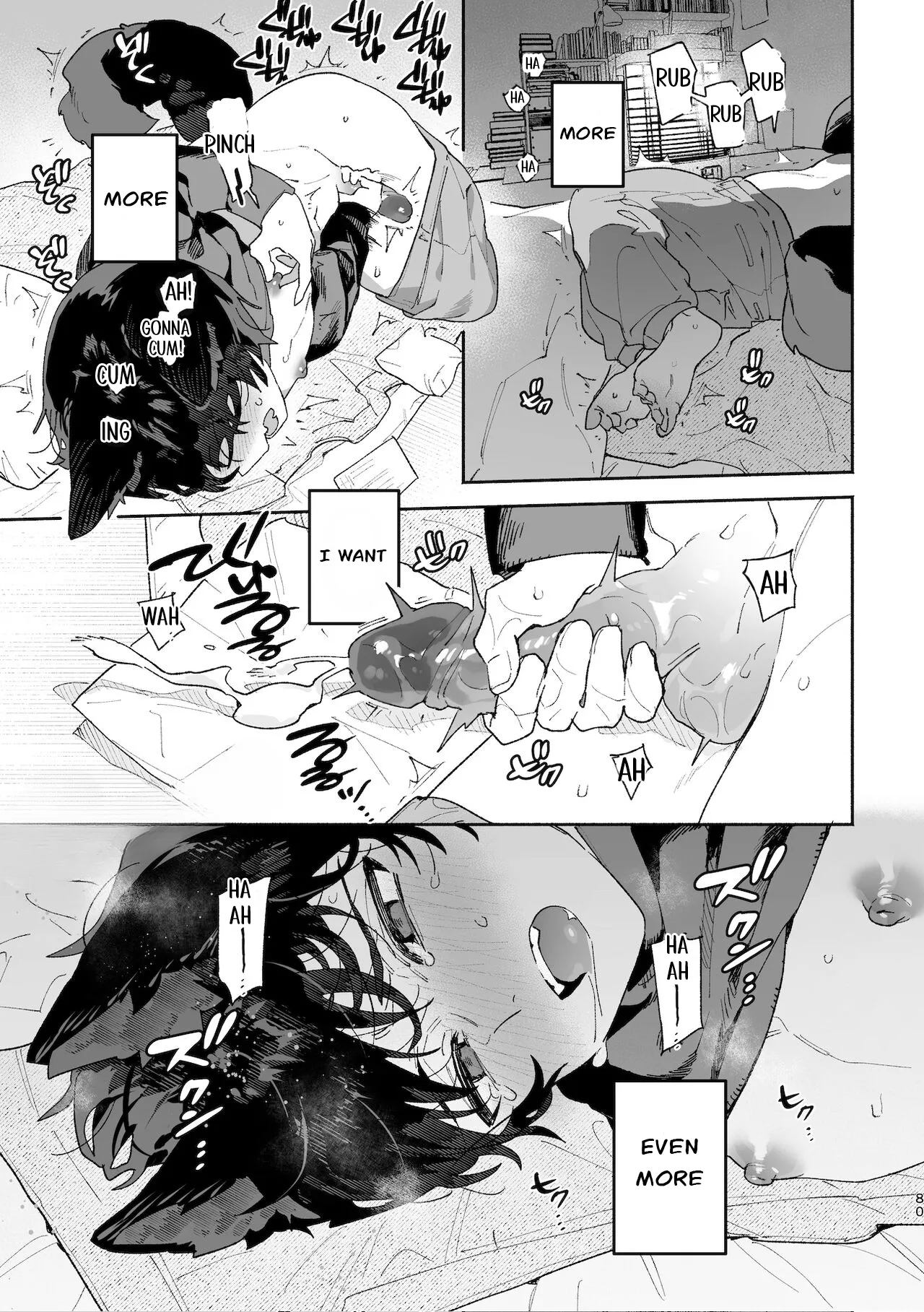 [usachanGet]Otoko ga Uke. ~Coyote-chan × Kai Inu-kun~ | Boys be Submissive. ~Coyote-chan x Kai Ken~[English] [Lunaslurp] Page 79